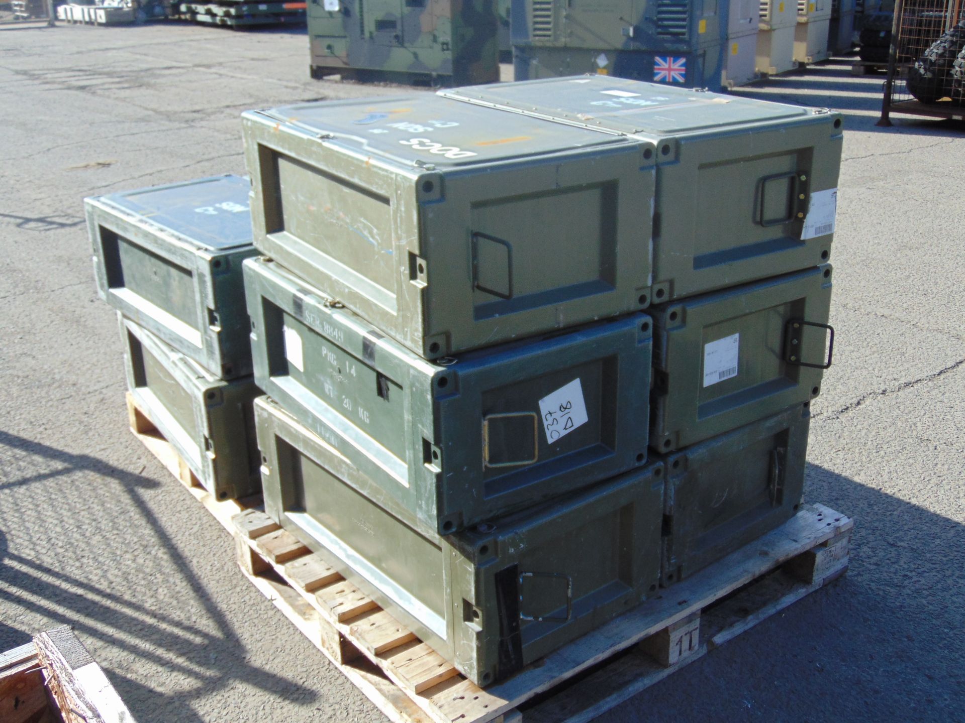 10 x Heavy Duty Interconnecting Storage Boxes With Lids - Bild 2 aus 6