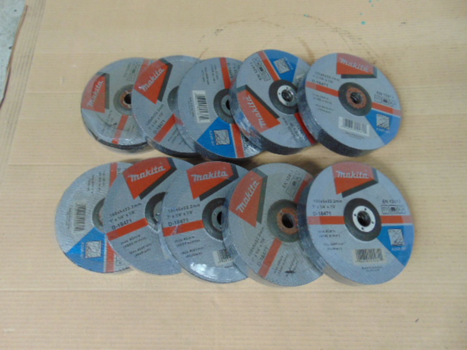 50 x Makita Metal Grinding Discs