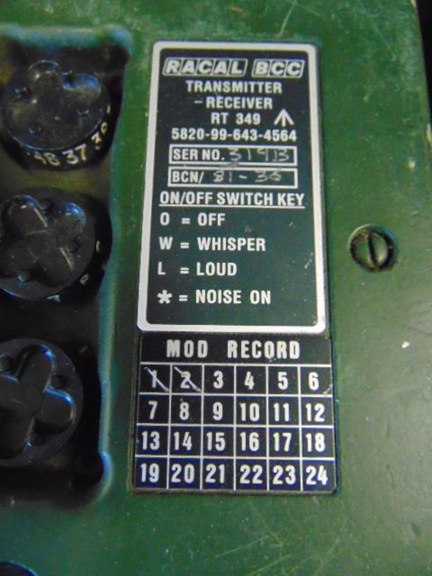 Q2 x Transmitter Reciever RT349 - Image 3 of 3