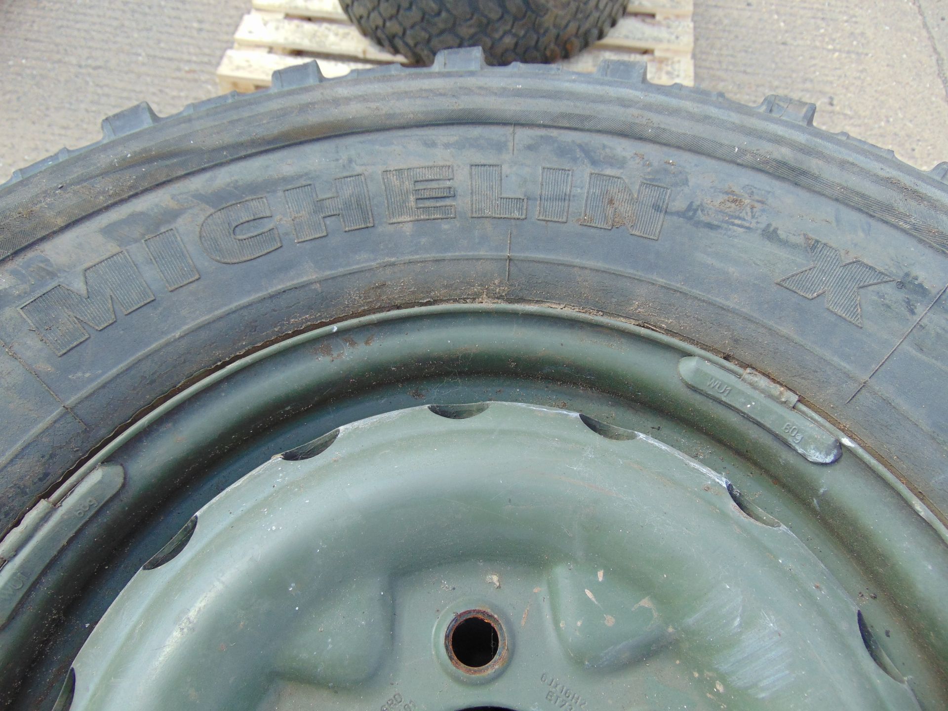 4 x Michelin XZL 8.25 R16 Tyres - Image 3 of 6