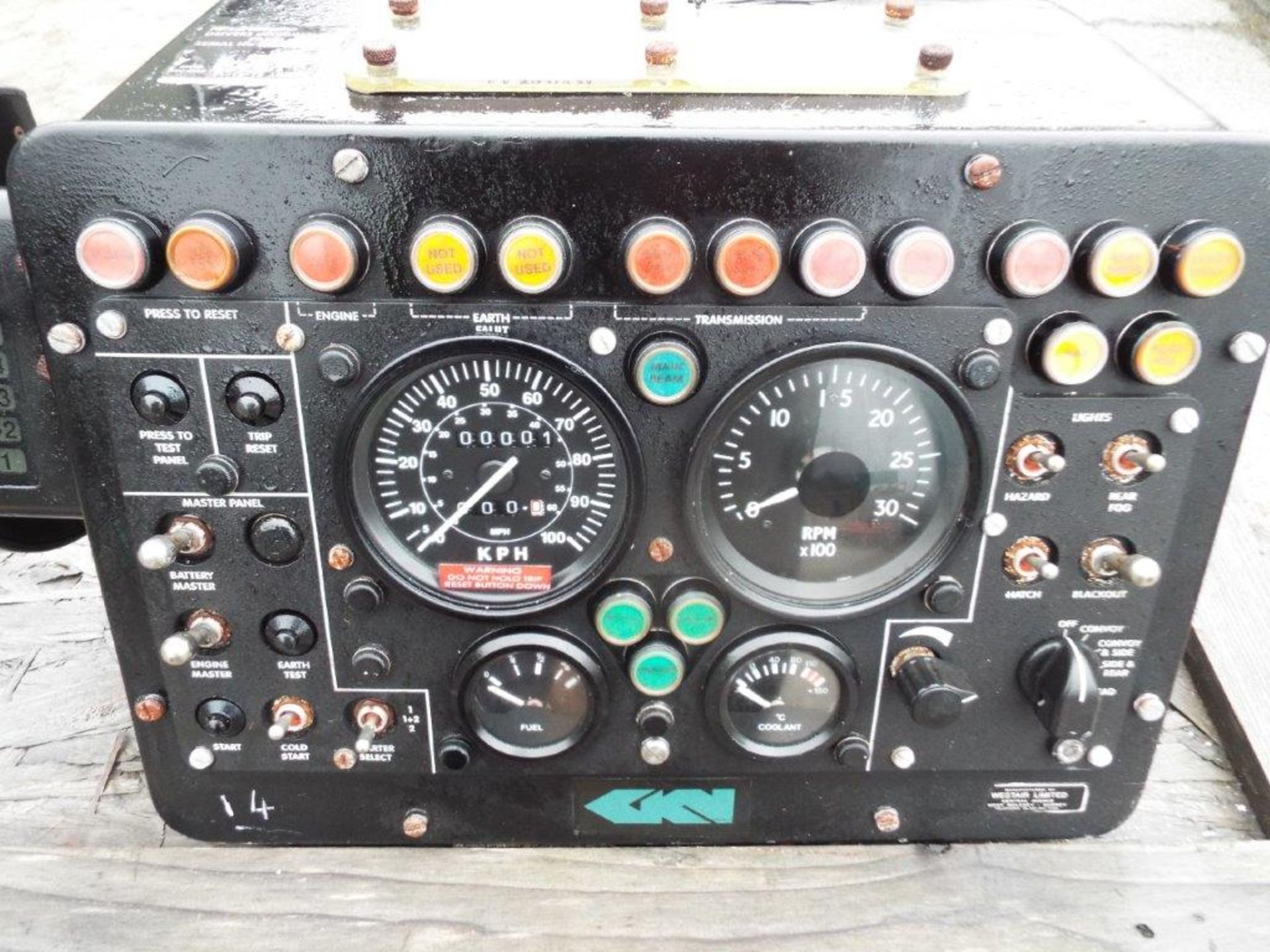 Warrior Driver Control Panel P/No FV2270718 - Image 2 of 9
