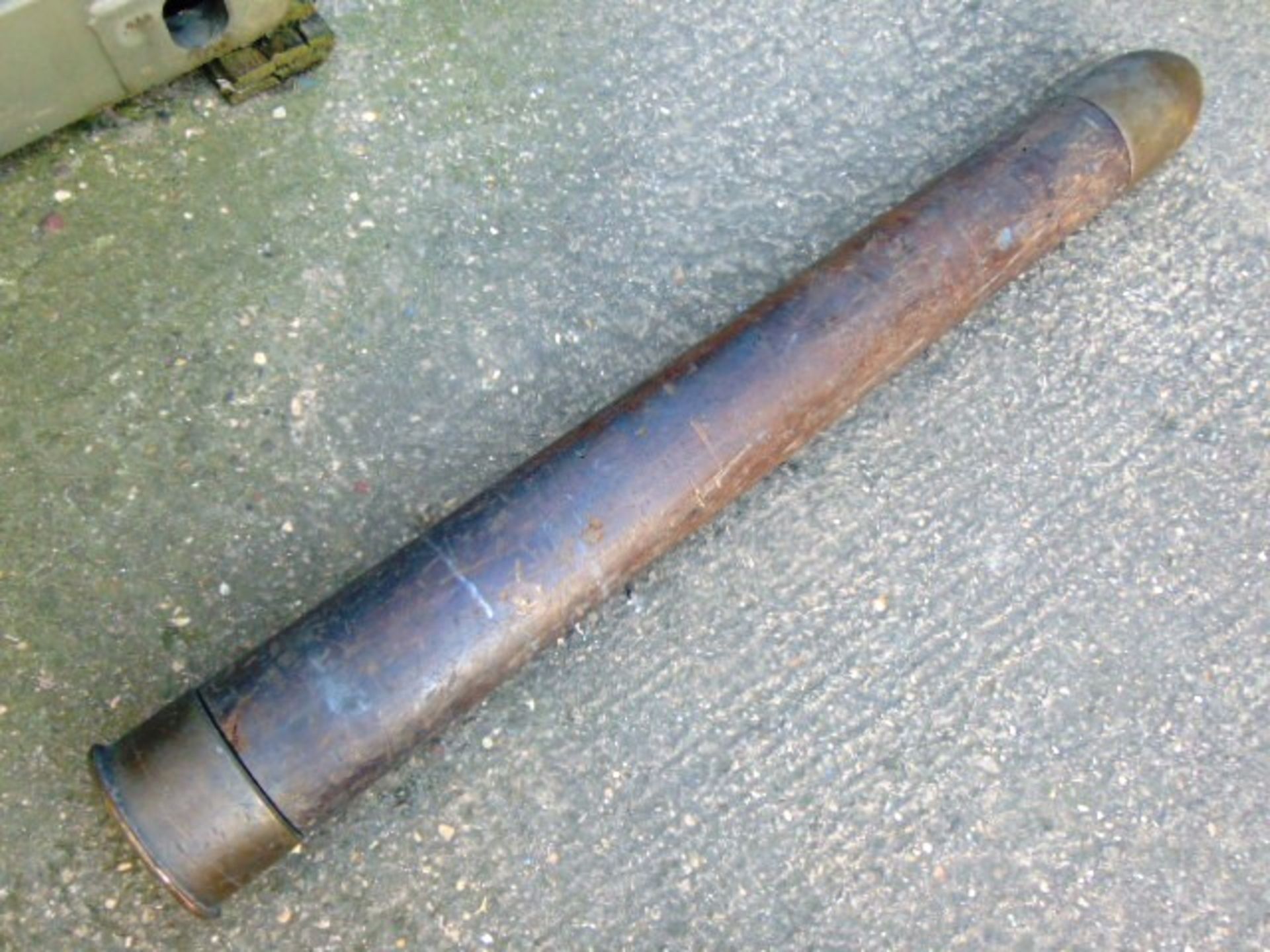 Extremely Rare Wombat Anti-Tank Shell (Drill Round) - Image 3 of 5