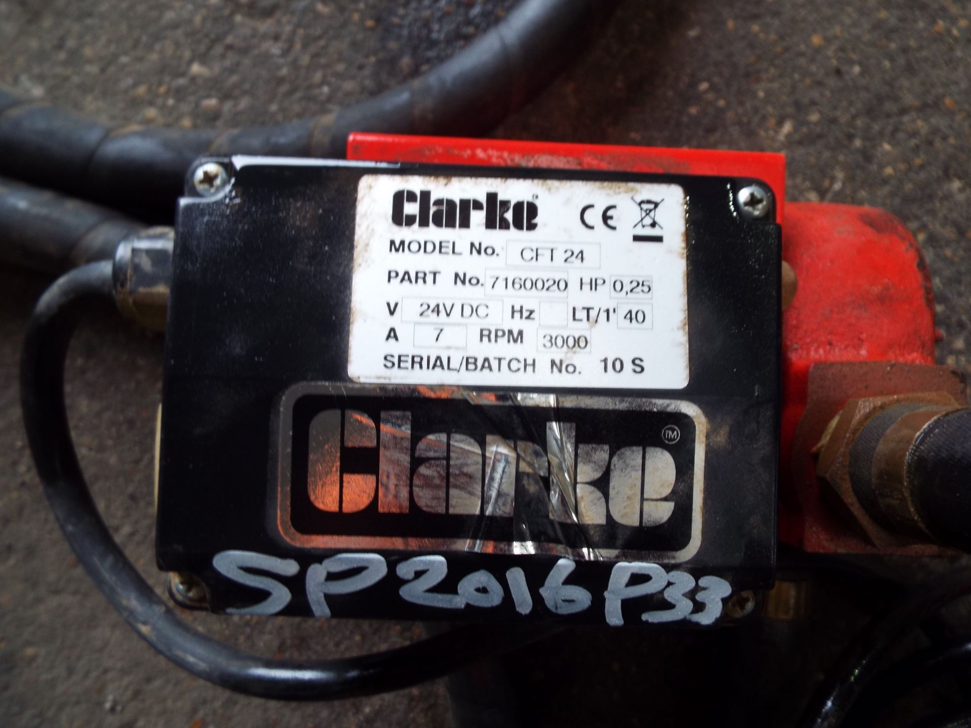 Clarke CT24 24V Fuel Transfer Pump - Image 2 of 5