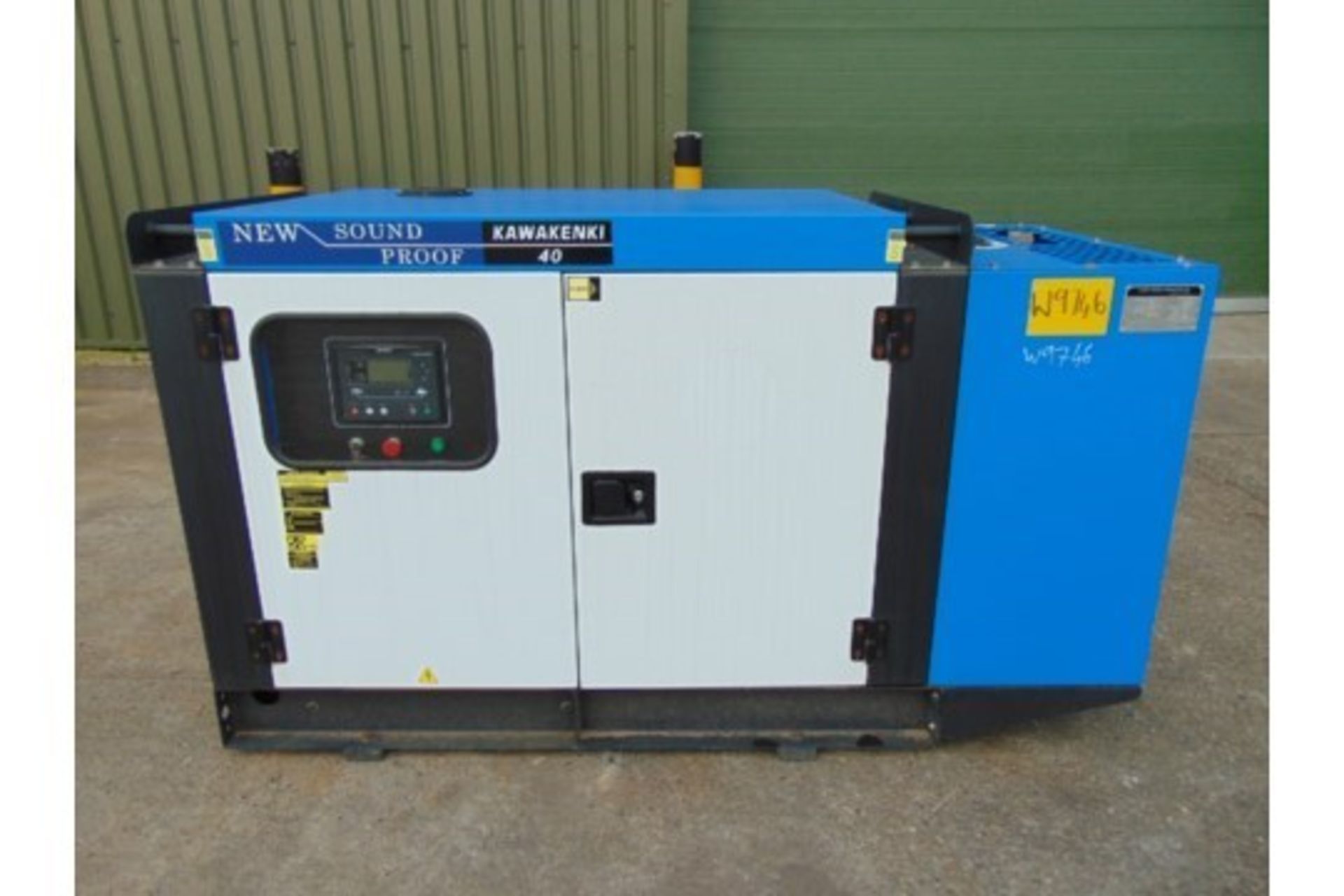 UNISSUED 40 KVA 3 Phase Silent Diesel Generator Set