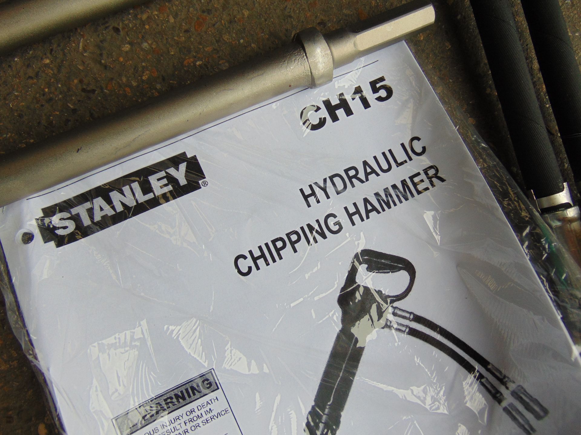 Stanley Hydraulic Maintenance Kit complete with CH15 Chipping Hammer and IW12 Impact Wrench - Image 9 of 19