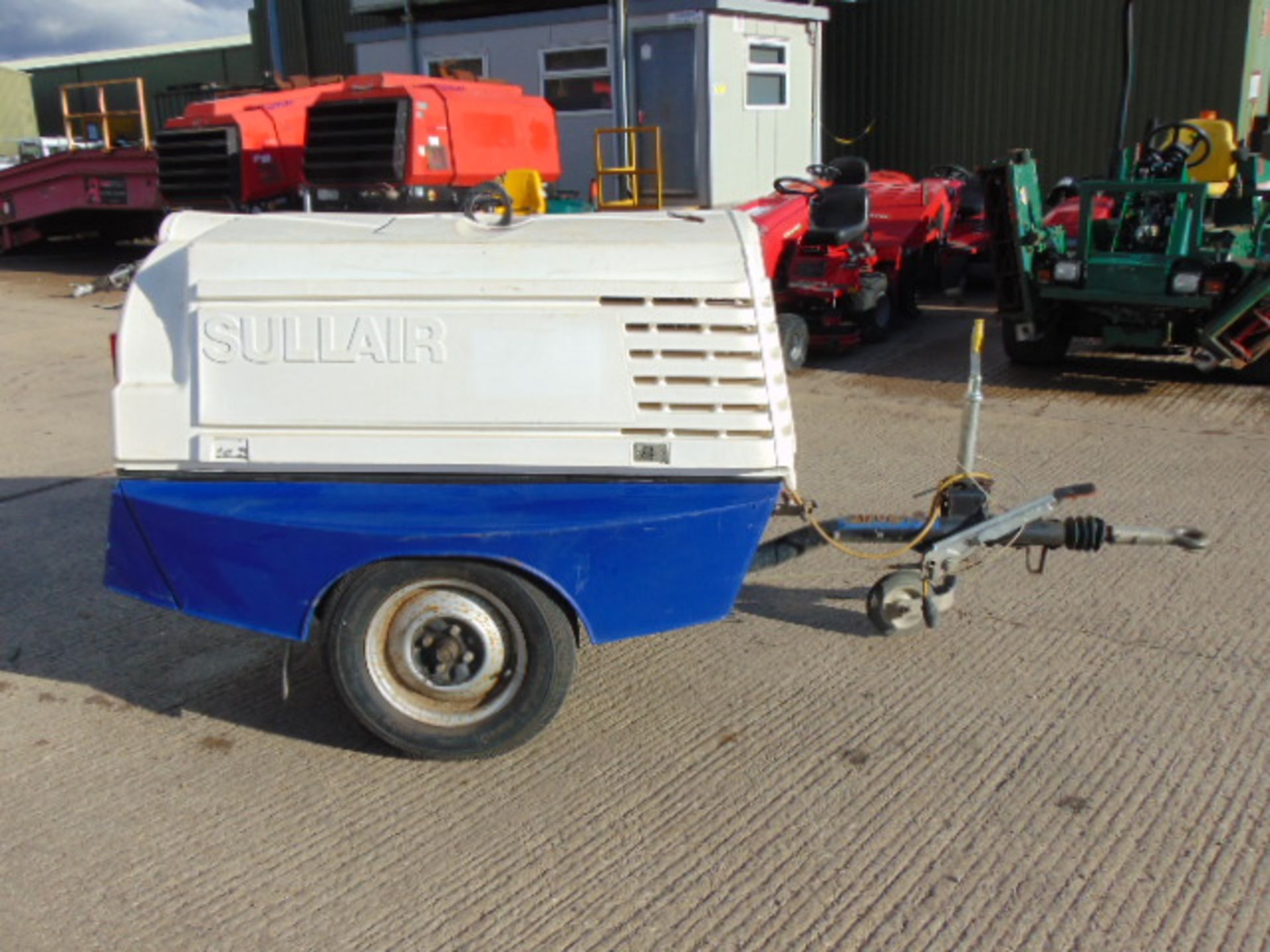 2013 Towable Sullair 2 Tool Kubota Diesel Air Compressor - Image 7 of 19