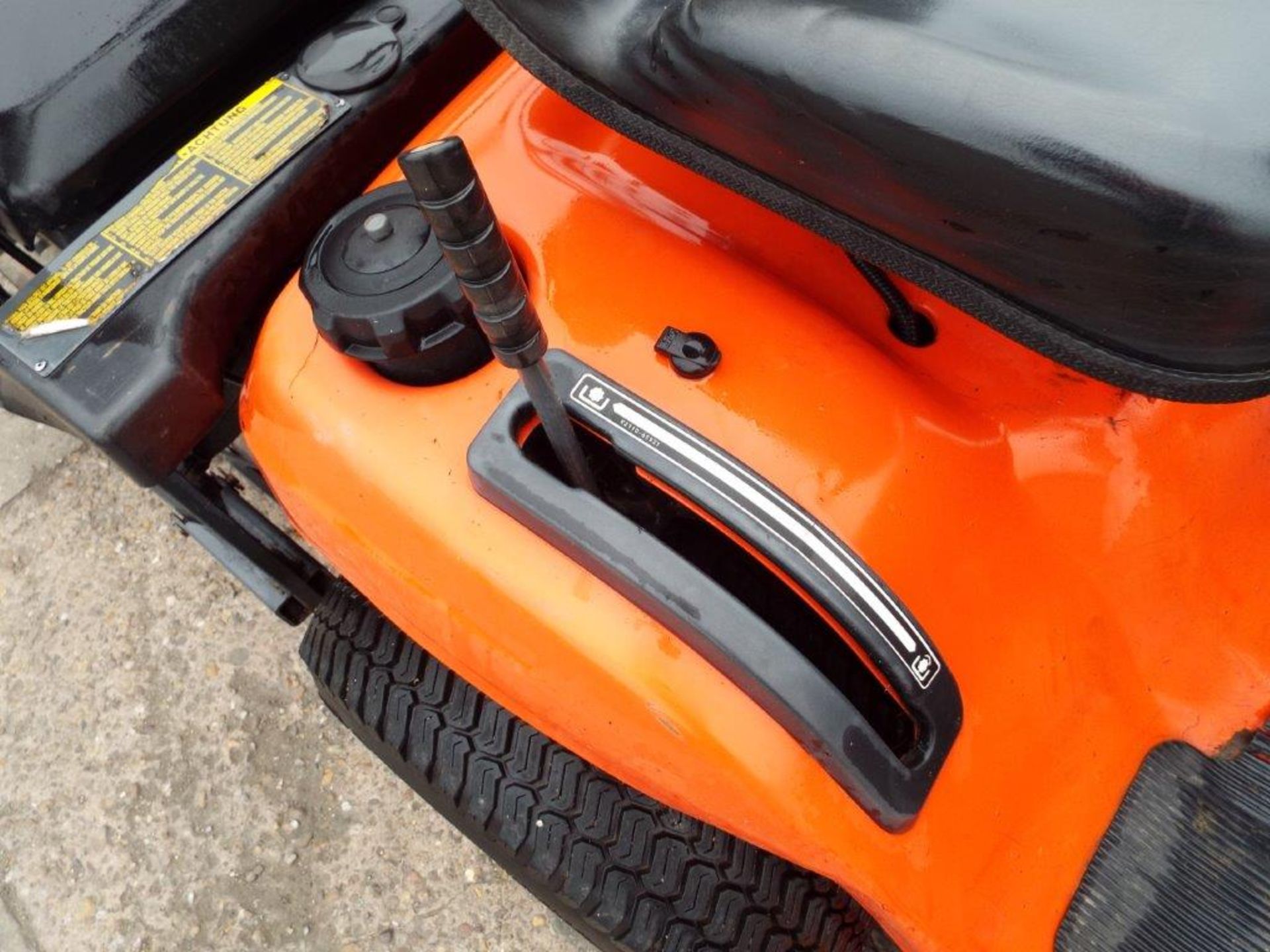 2008 Kubota G21 Ride On Mower with Glide-Cut System and High Dump Grass Collector - Image 13 of 26