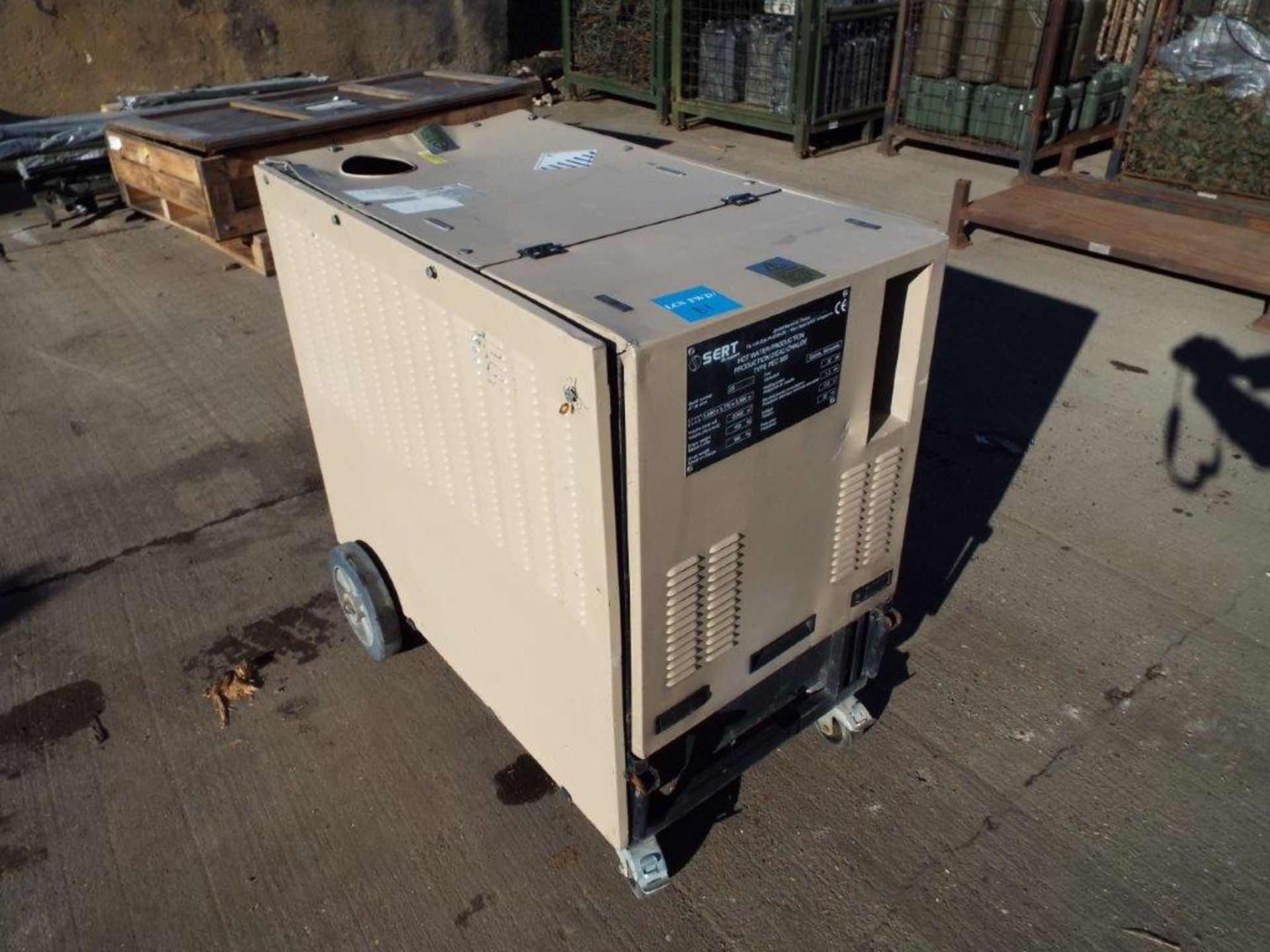 Sert PEC 800 Diesel/Kerosene Fired Field Water Heater