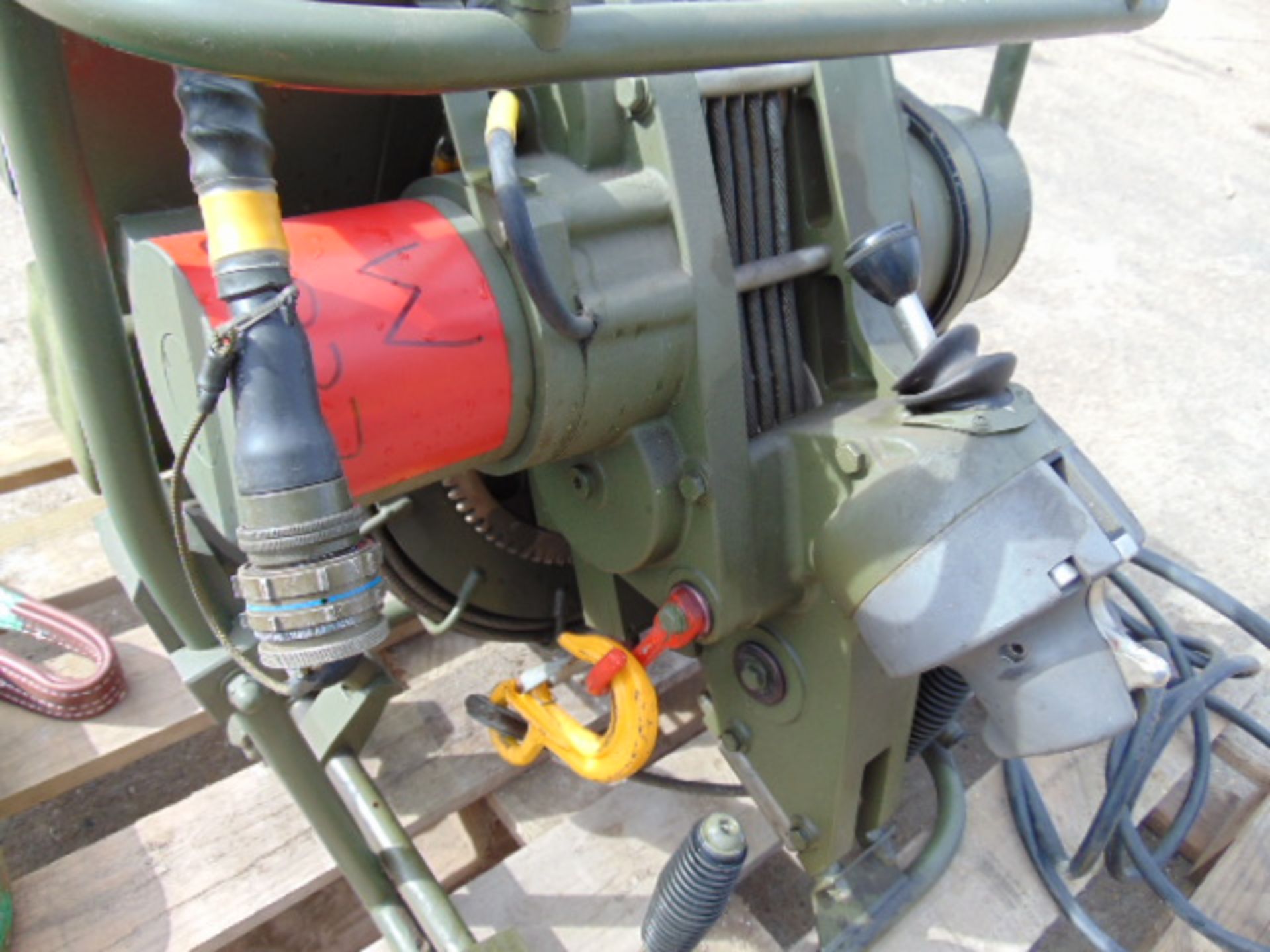 Unissued Demountable Recovery Winch Assembly c/w remote control and accessories from the UK MOD. - Image 7 of 8