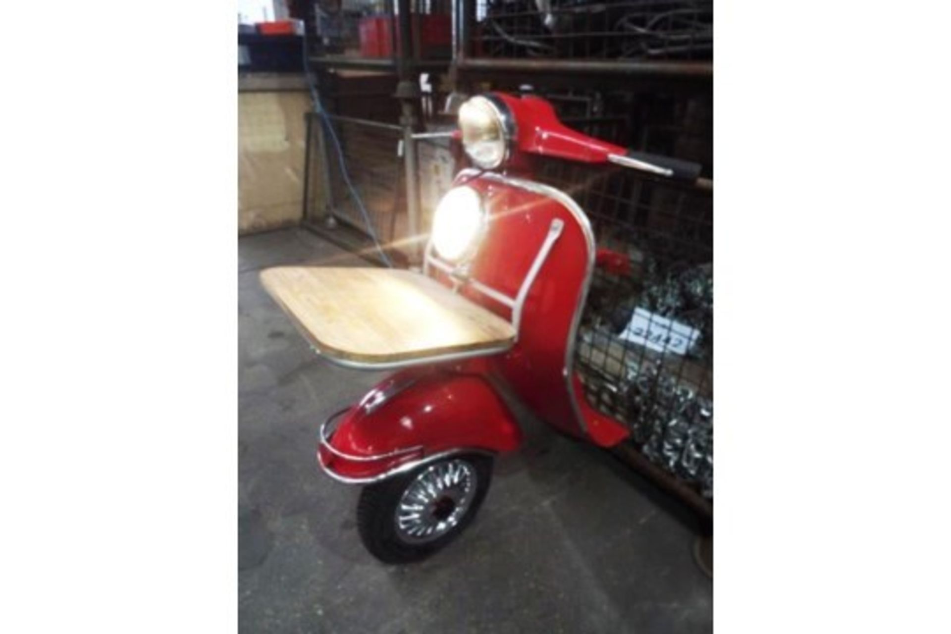 Vintage Vespa 150 Side Table