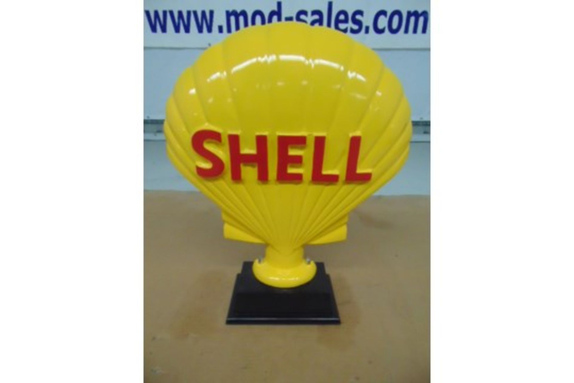 Shell Cast Aluminium Advertising Plaque with Stand