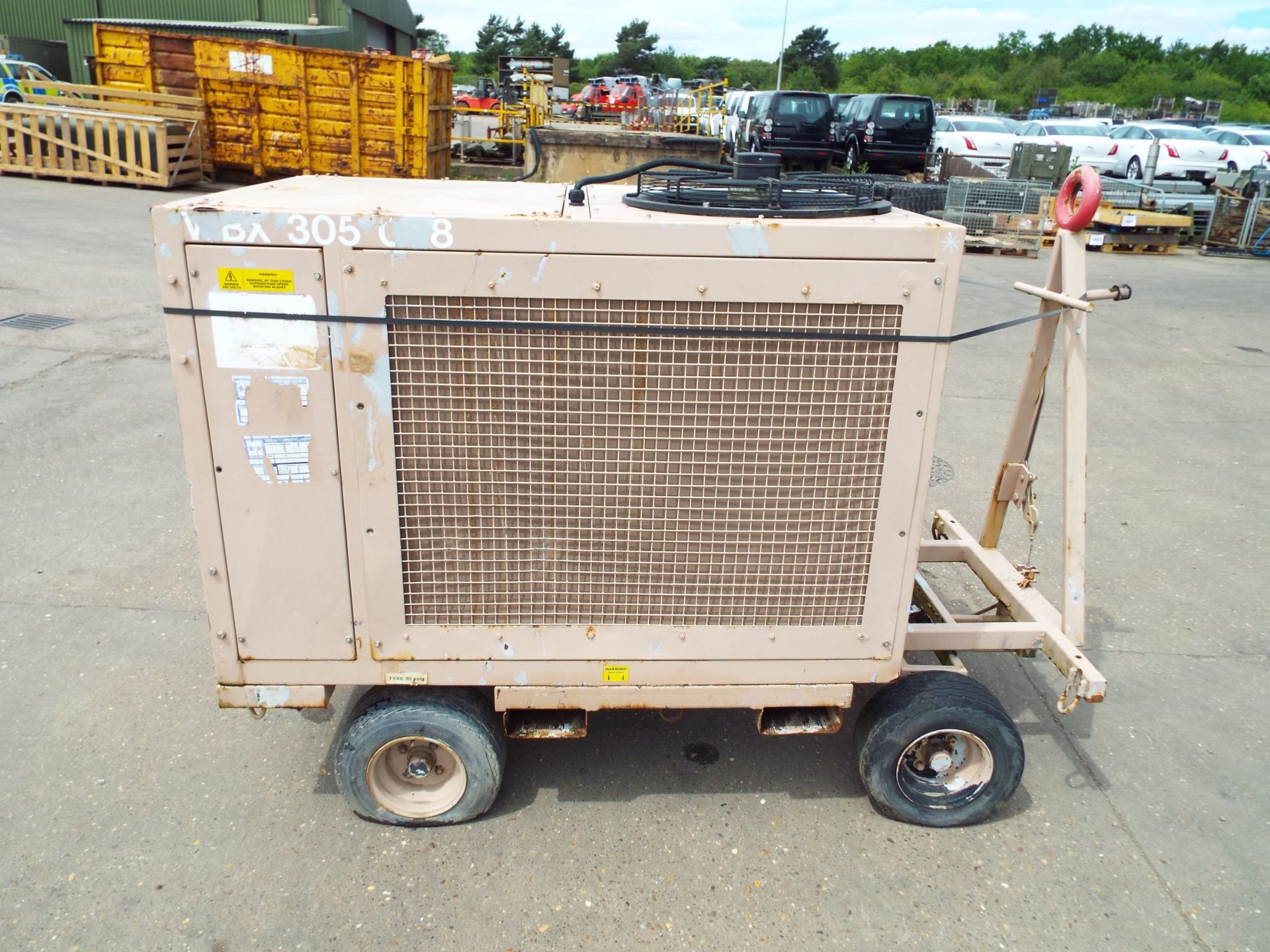 Trailer Mounted CMCA C120-S Ruggedised Air Conditioning Unit - Image 5 of 17