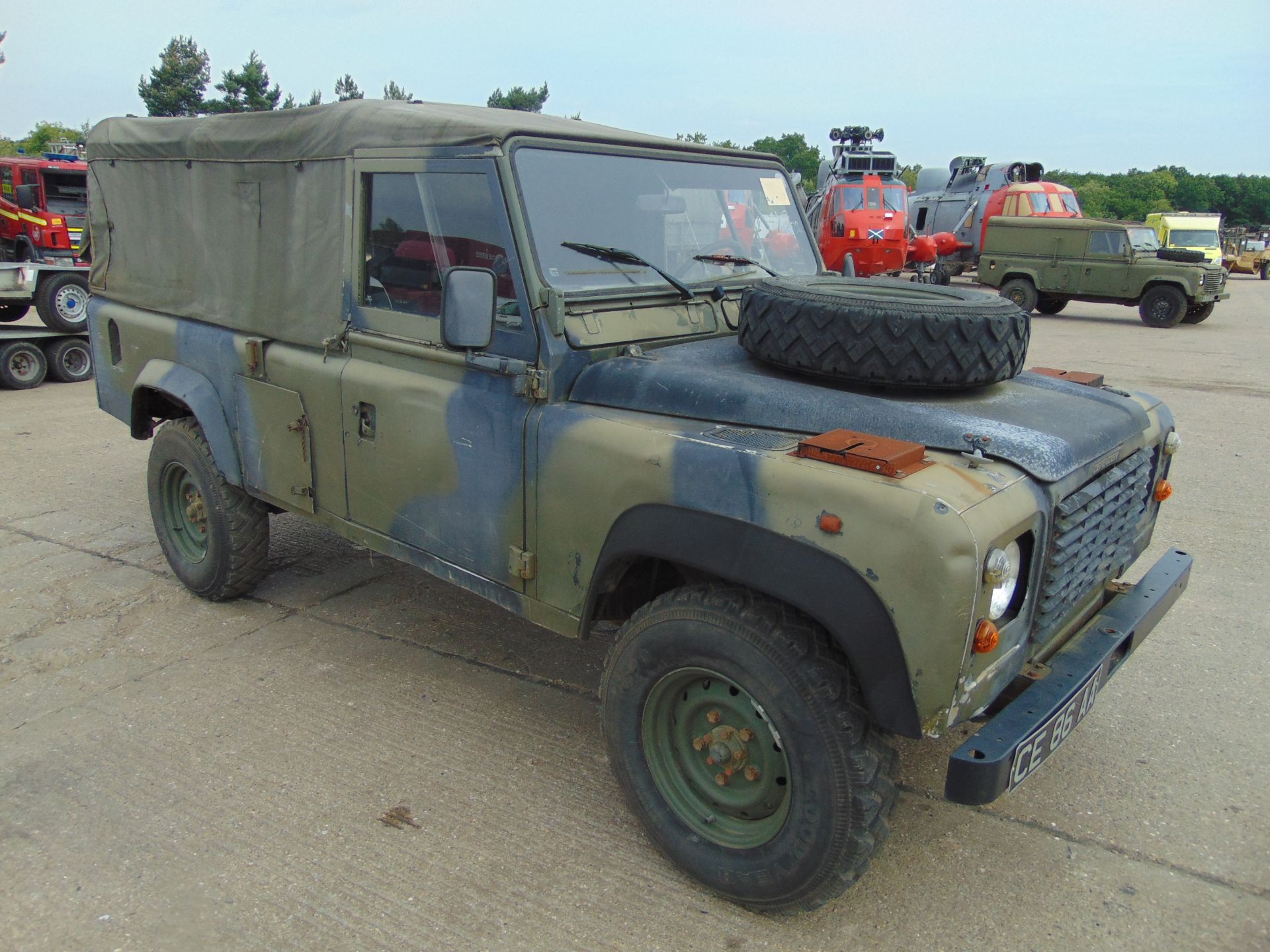 LHD Land Rover 110 Soft Top - R380 Gearbox