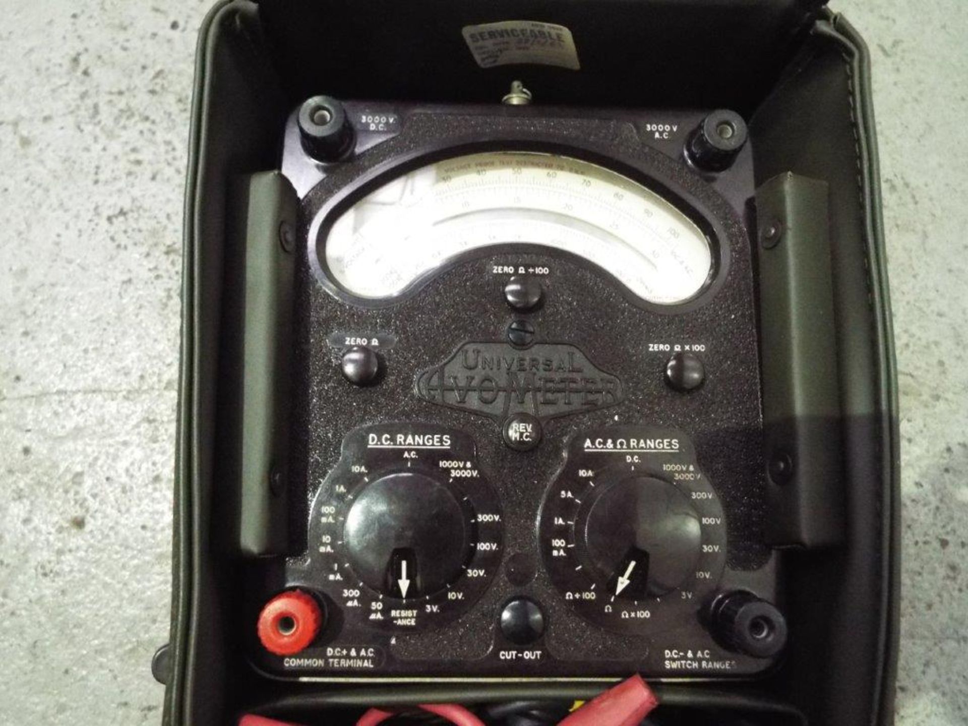 Universal Avometer No.1 Multi Range Test Set - Image 2 of 10