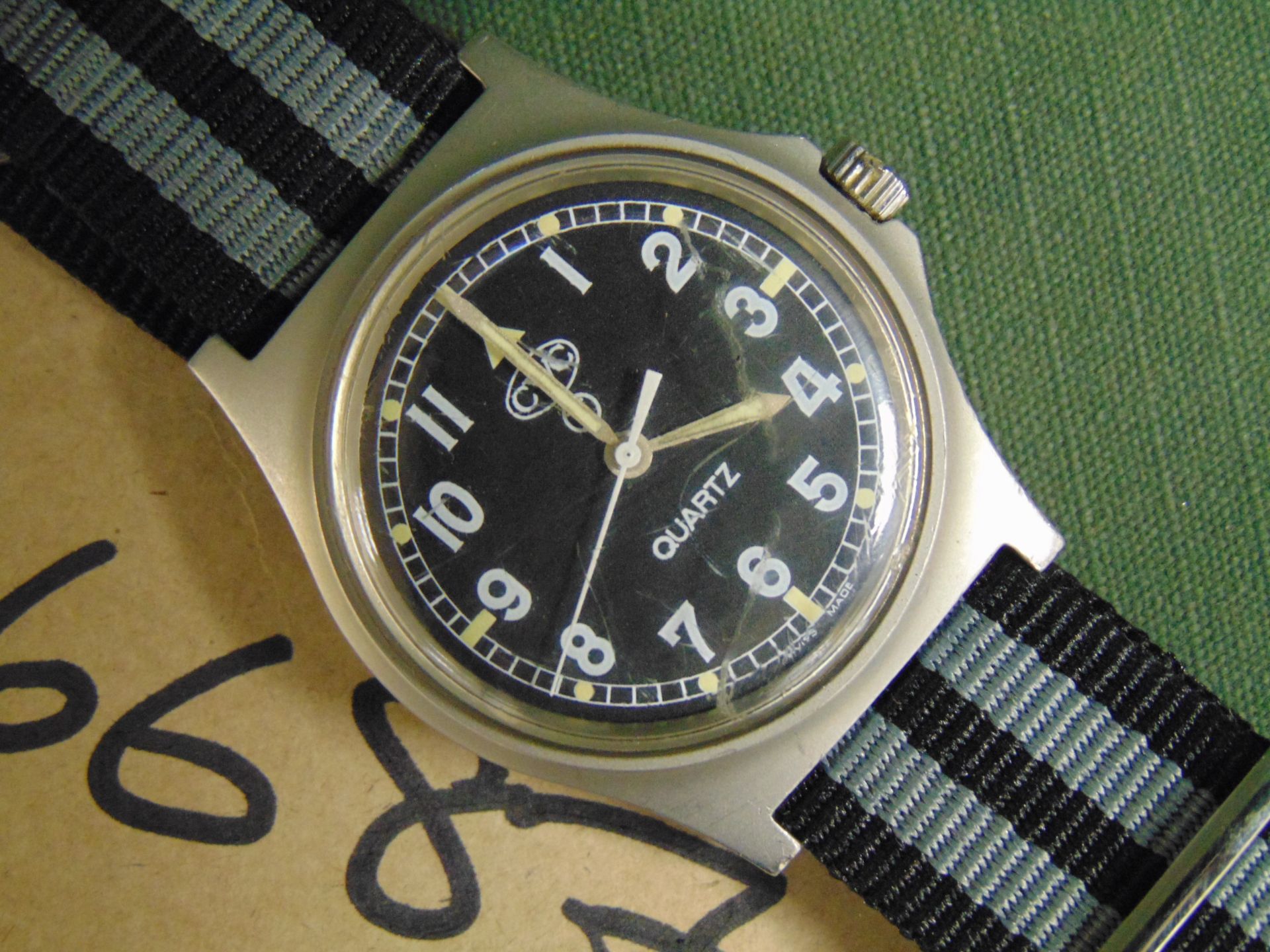 CWC W10 Quartz Waterproof Service Watch 5ATM Date 2005 - Image 3 of 6