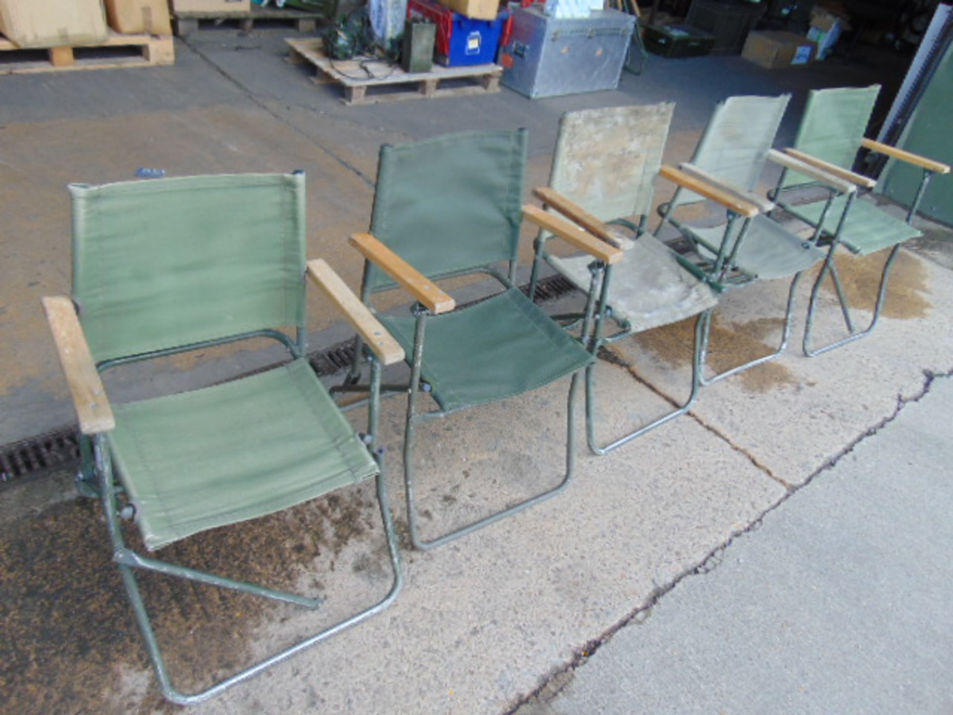 5 x Land Rover Camping Chairs