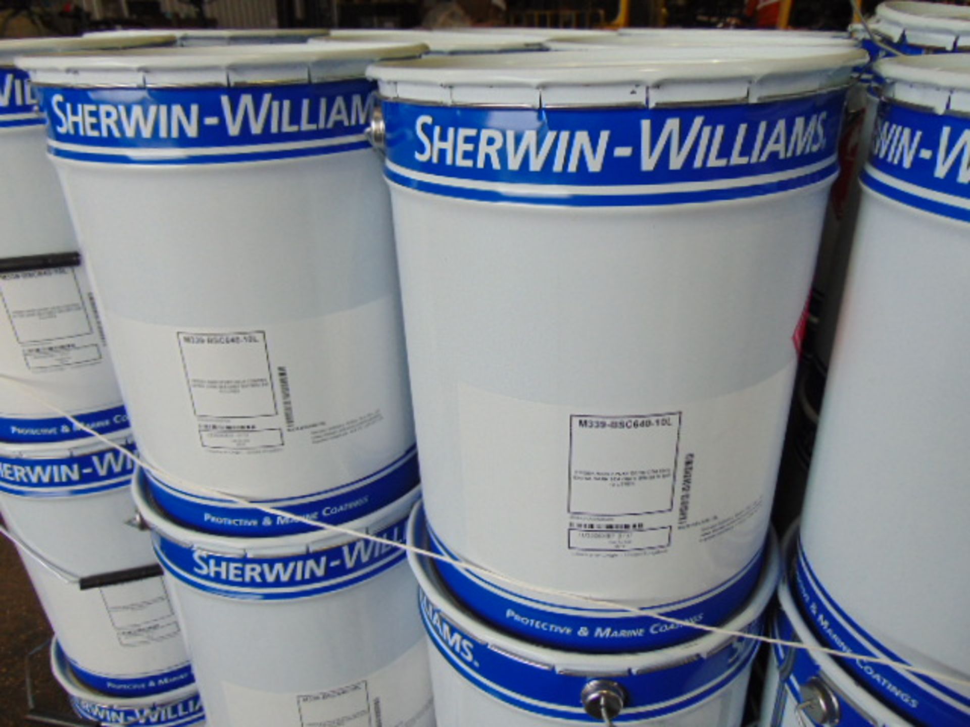 36 x Unissued 10L Tins of Sherwin-Williams Epidek M339 Epoxy Deck Coating - Bild 2 aus 4