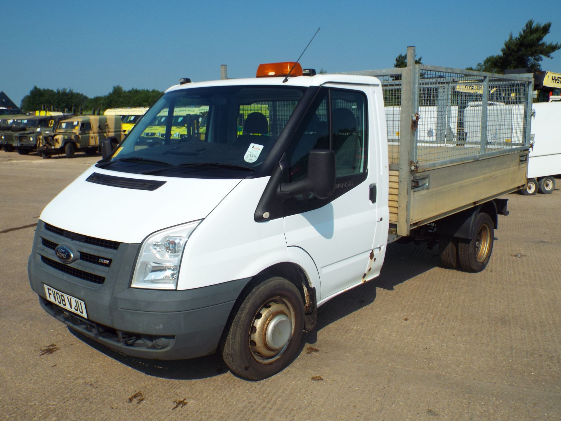 Ford Transit 115 T350M Flat Bed Tipper - Image 4 of 28