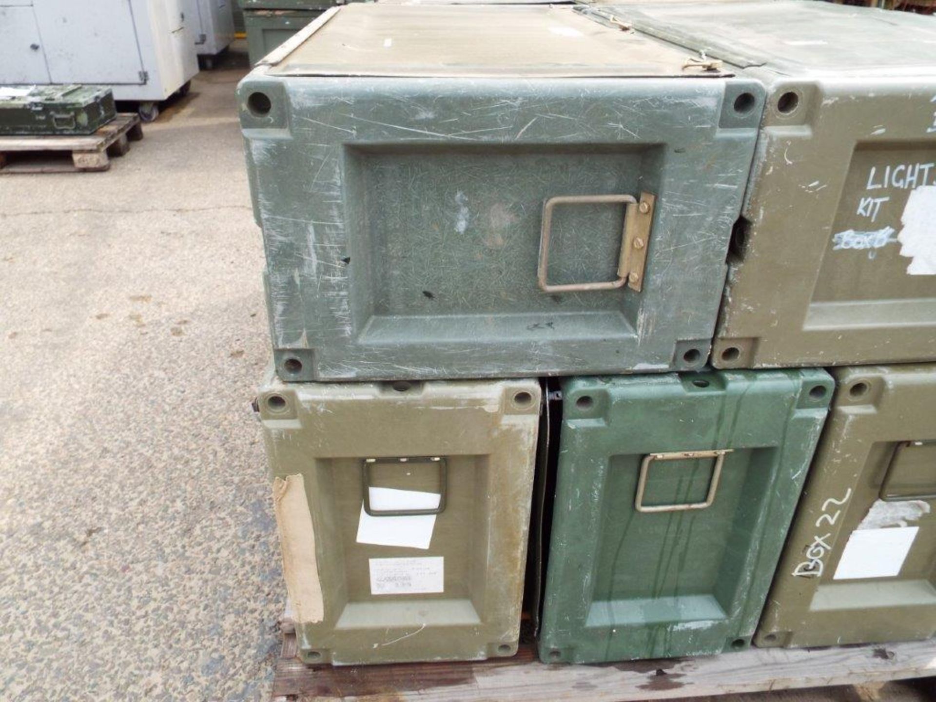 10 x Heavy Duty Interconnecting Storage Boxes with Lids - Bild 4 aus 6