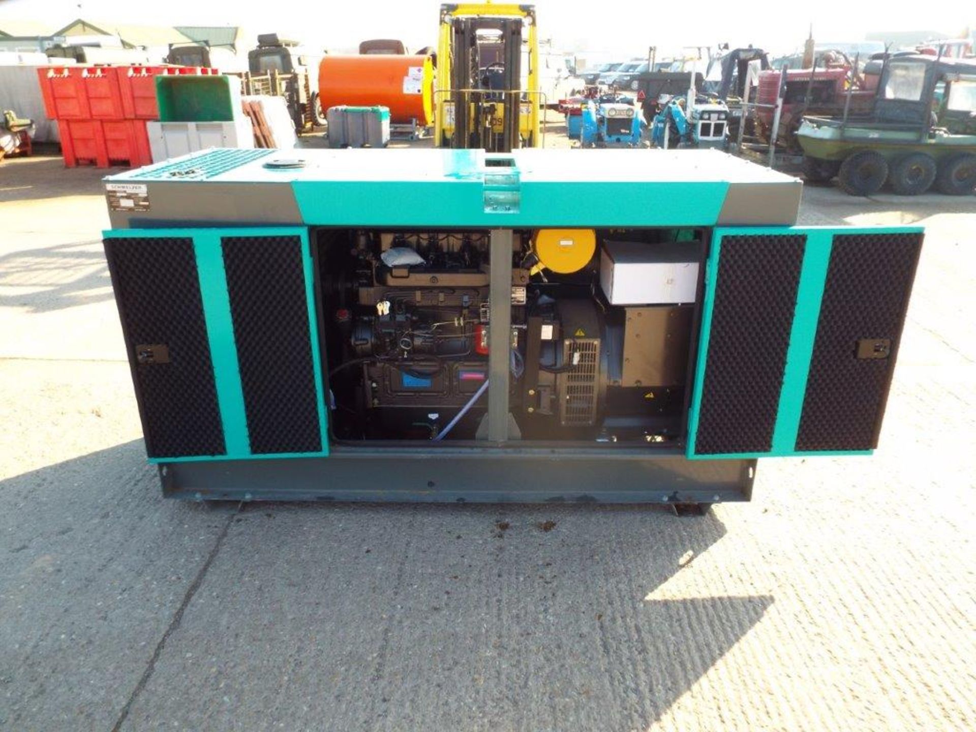 UNISSUED WITH TEST HOURS ONLY 70 KVA 3 Phase Silent Diesel Generator Set - Image 12 of 17