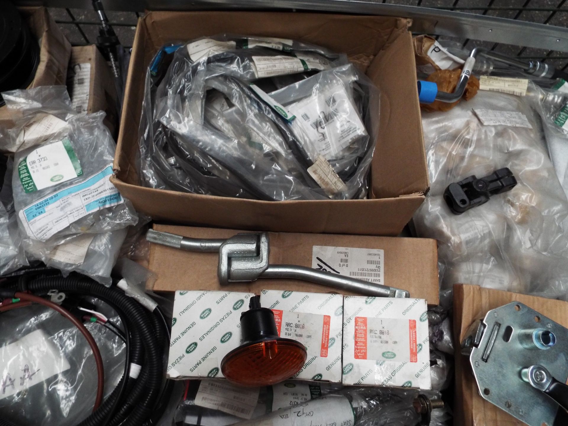 Mixed Stillage of Land Rover Parts inc Mirrors, Pulleys, Shock Absorbers, Lamps etc - Image 3 of 10