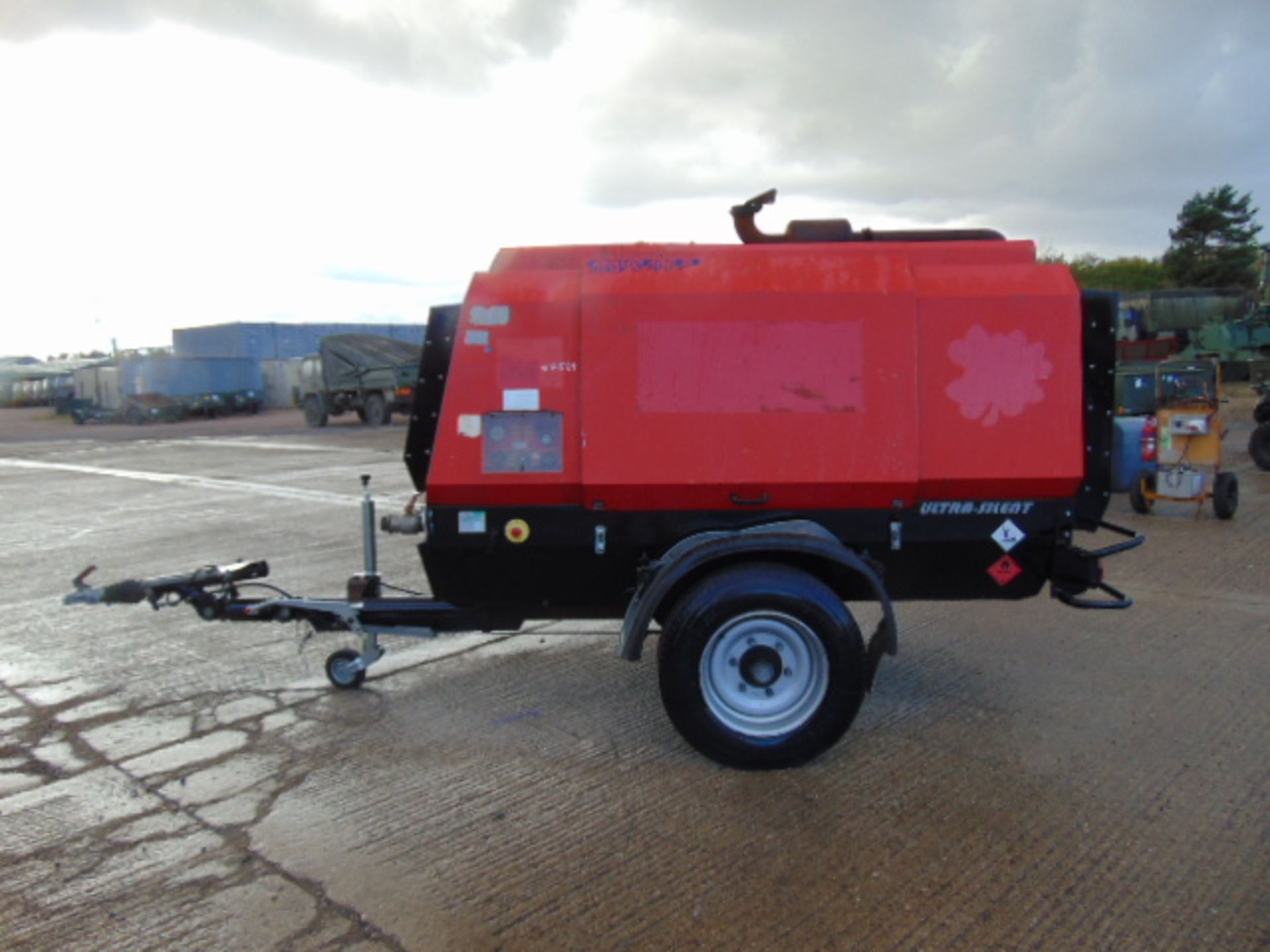 2012 Rotair MDVS 105 P Portable Super Silent Perkins Diesel Air Compressor - Image 4 of 22