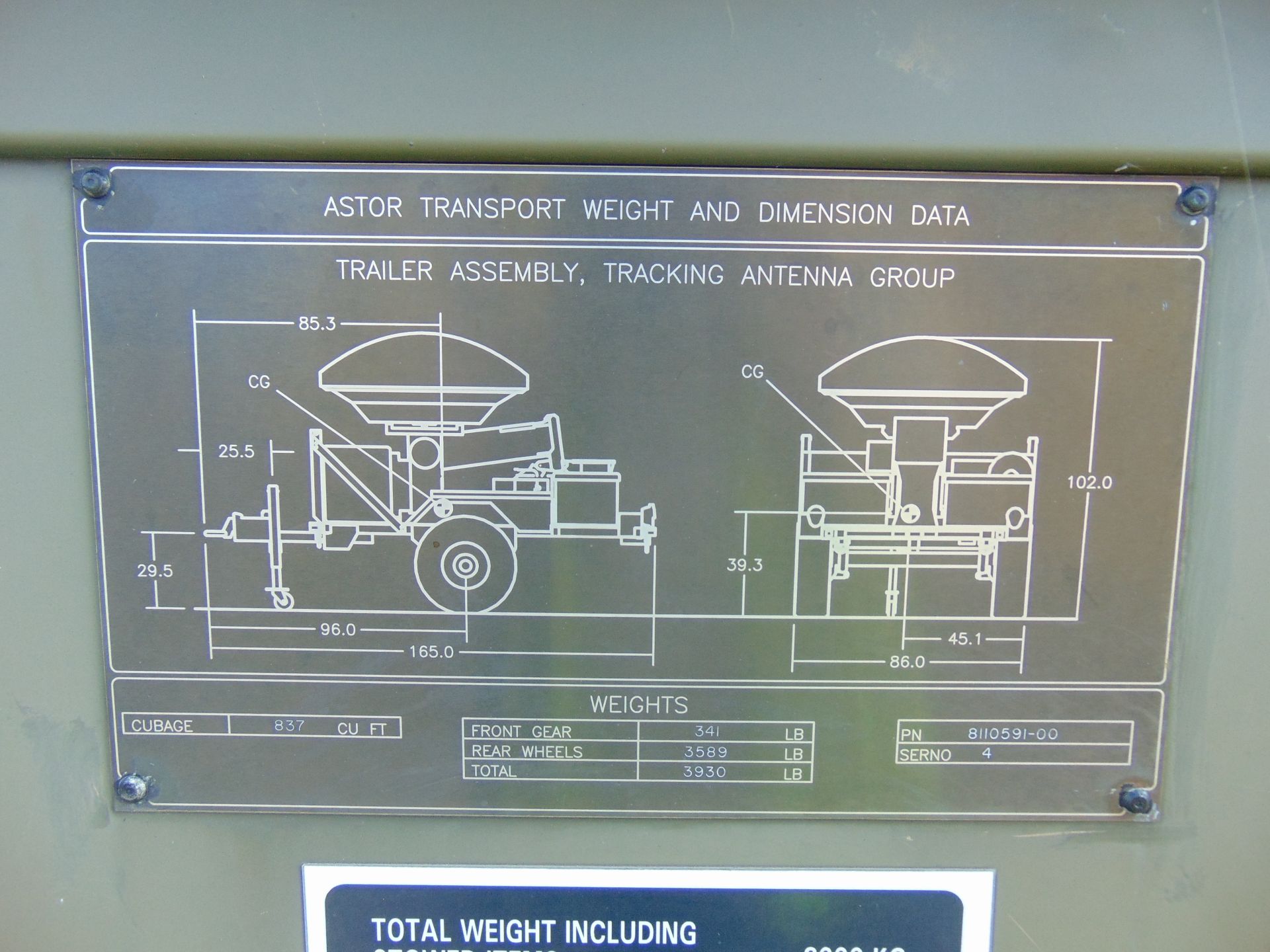 Raytheon Modified Data Link Trailer - Bild 36 aus 36