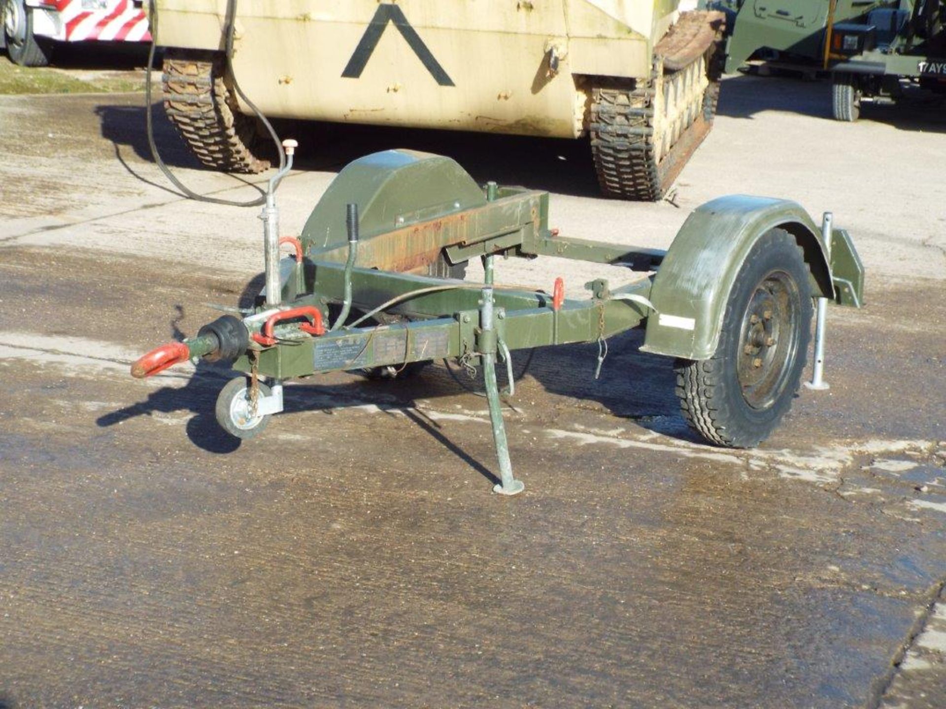 Bradley 1.3T Single Axle Trailer Frame - Ideal for Water Tanks etc - Image 3 of 14