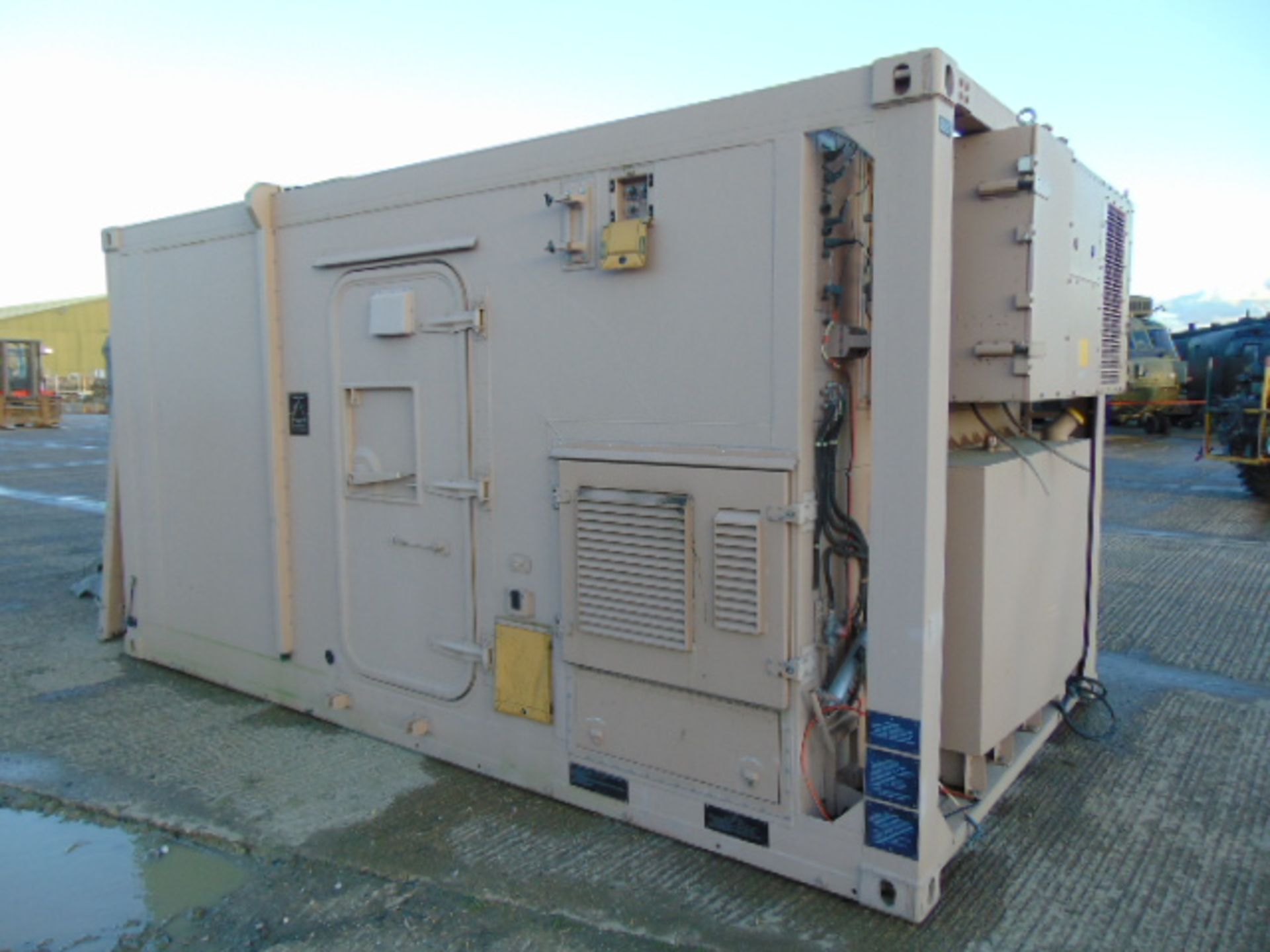 Containerised Insys Ltd Integrated Biological Detection/Decontamination System (IBDS)