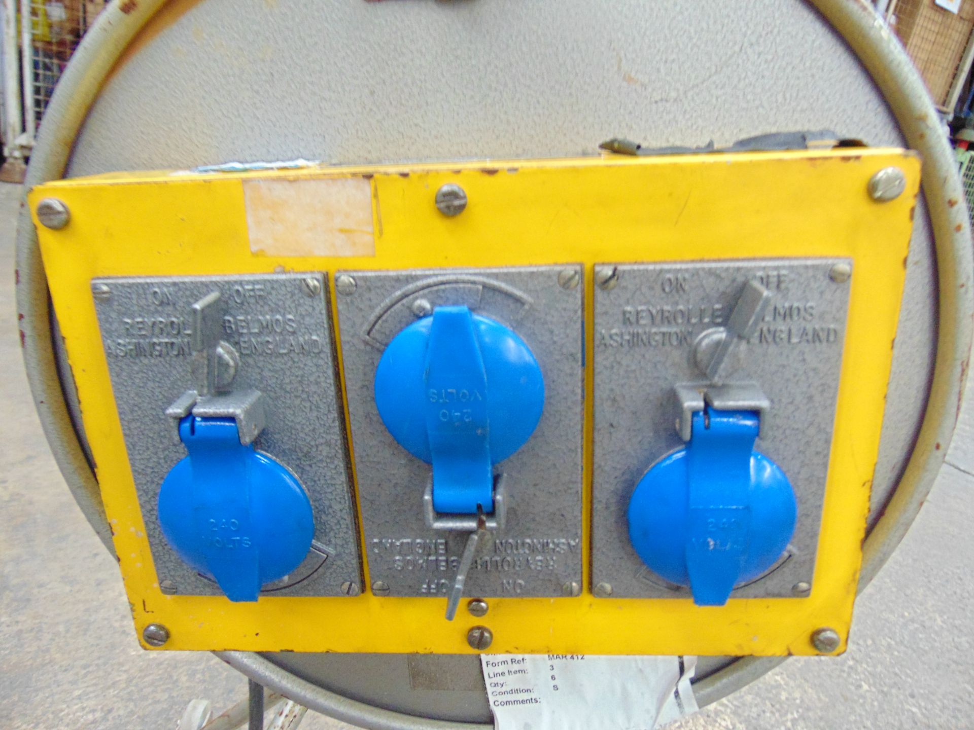 3 x Westair Electrical Cable Reels - Bild 7 aus 11