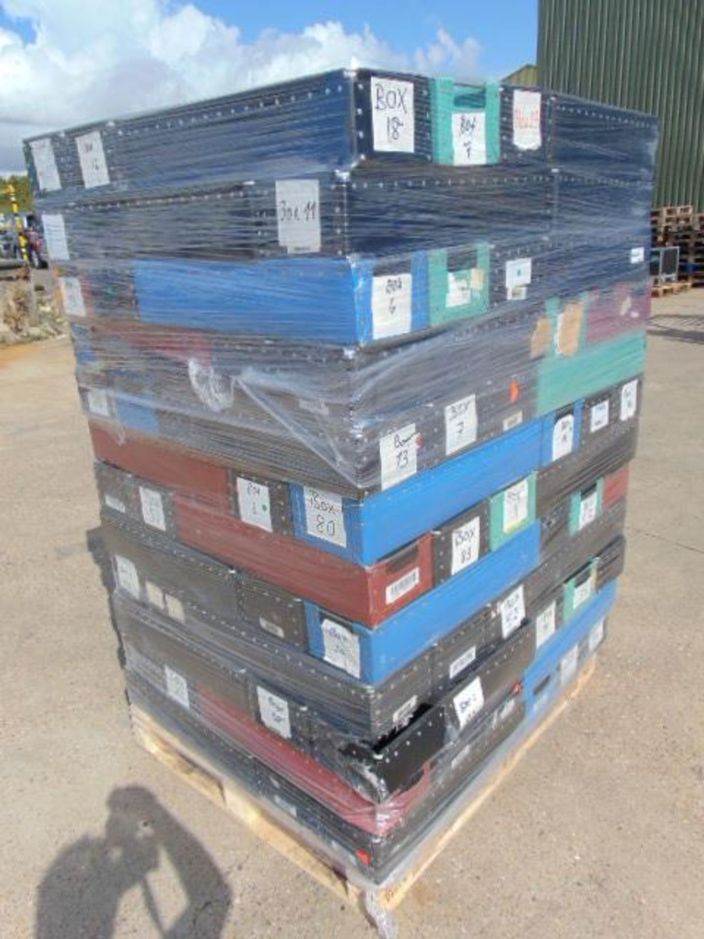 120 x Heavy Duty Tote Storage Boxes
