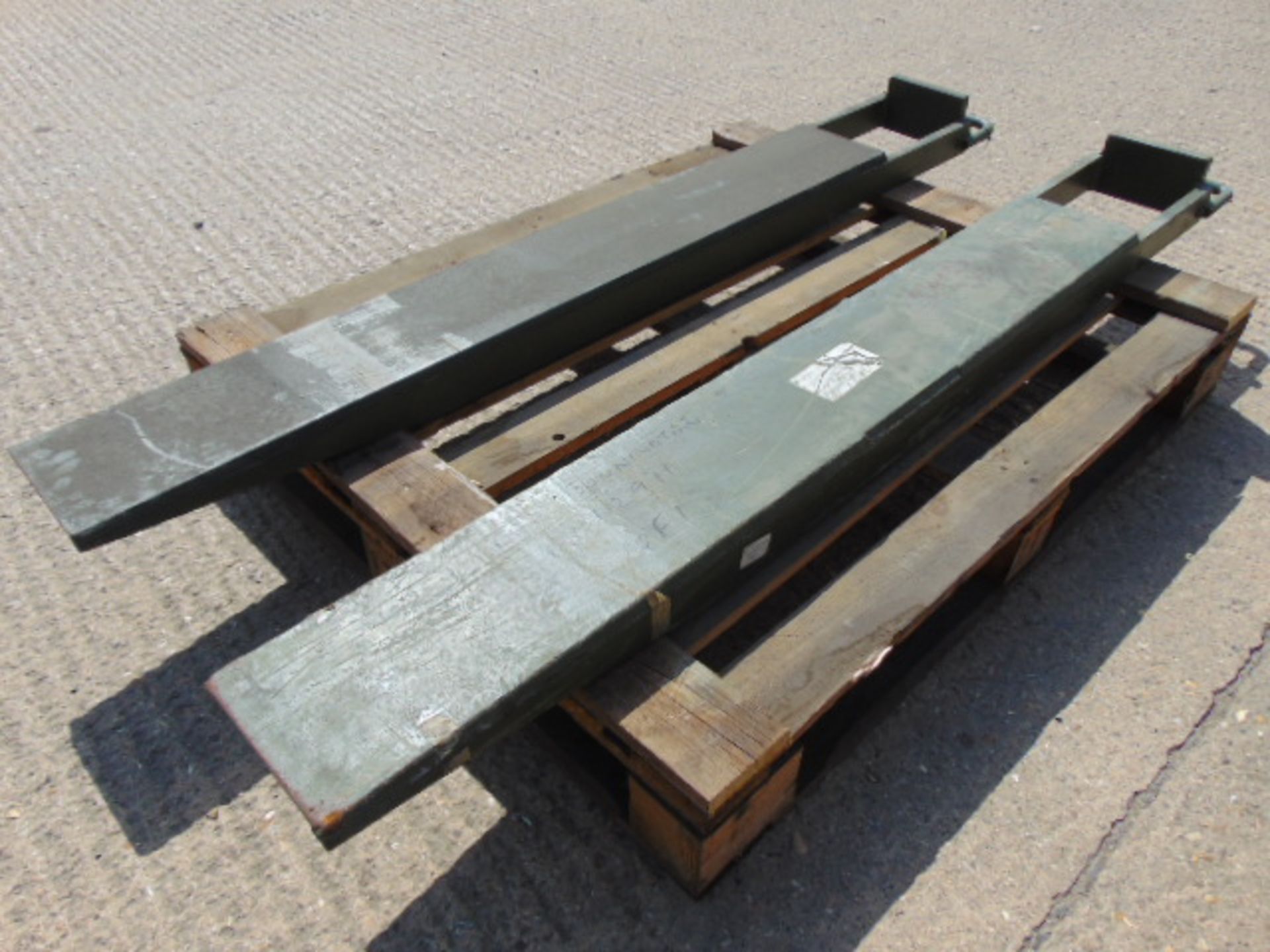 2 x Forklift Tine Extensions - Bild 2 aus 4