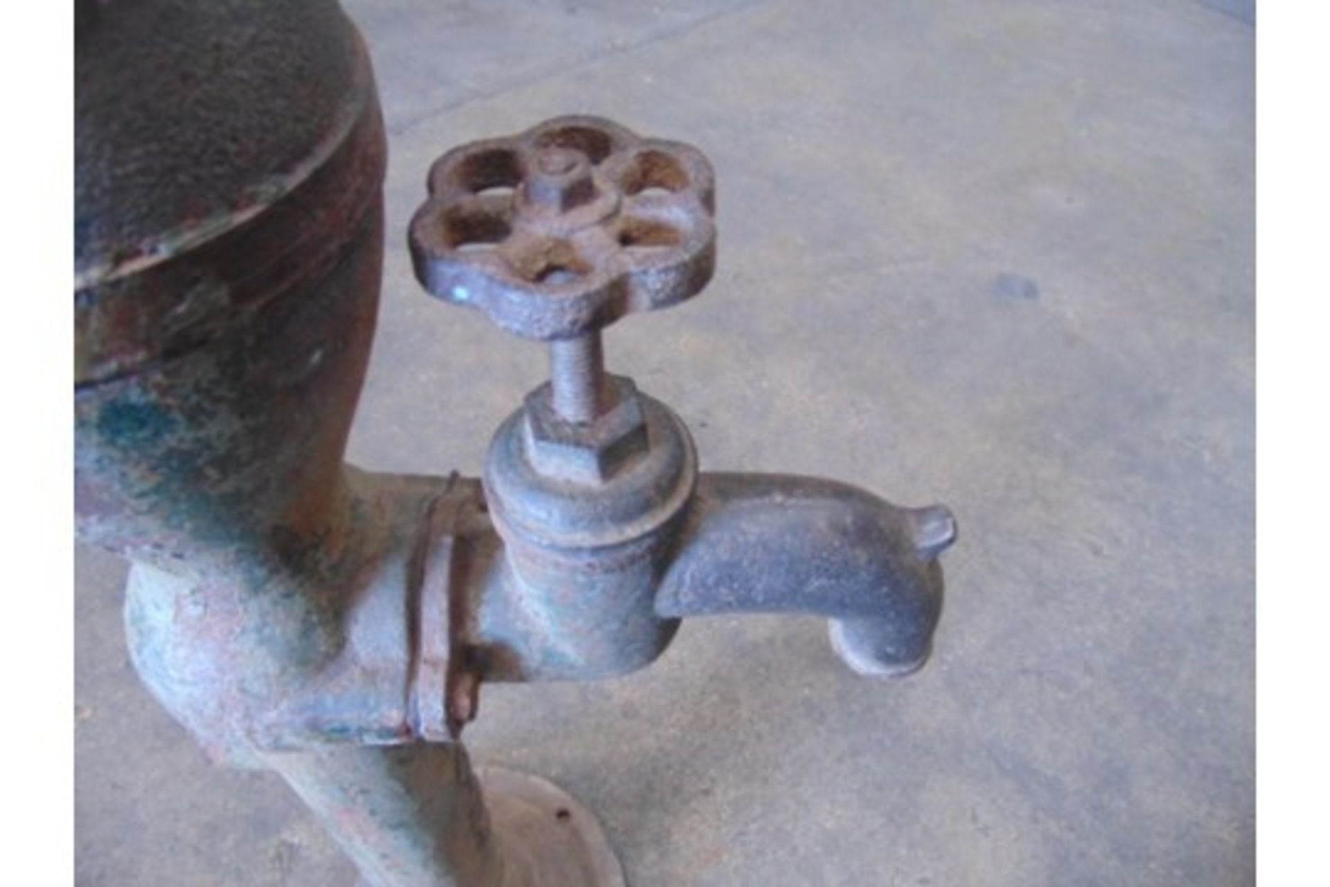 Genuine Anitique Full Size Cast Iron Water Pump - Image 6 of 8