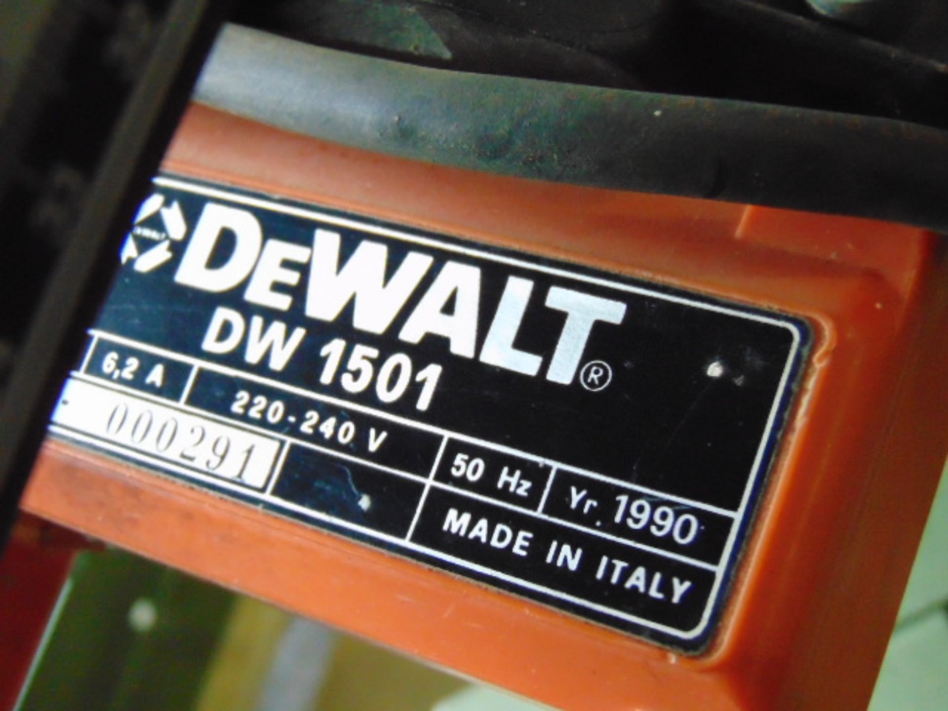 Dewalt DW1501 radial arm saw - Bild 6 aus 13