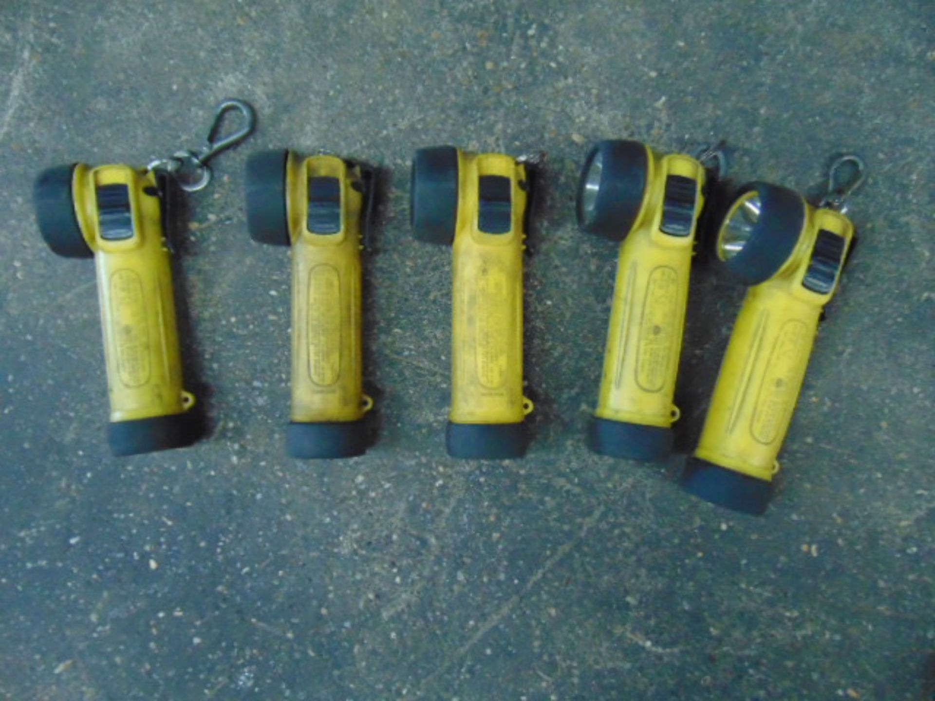 5 x Wolf Right Angle Safety Torches