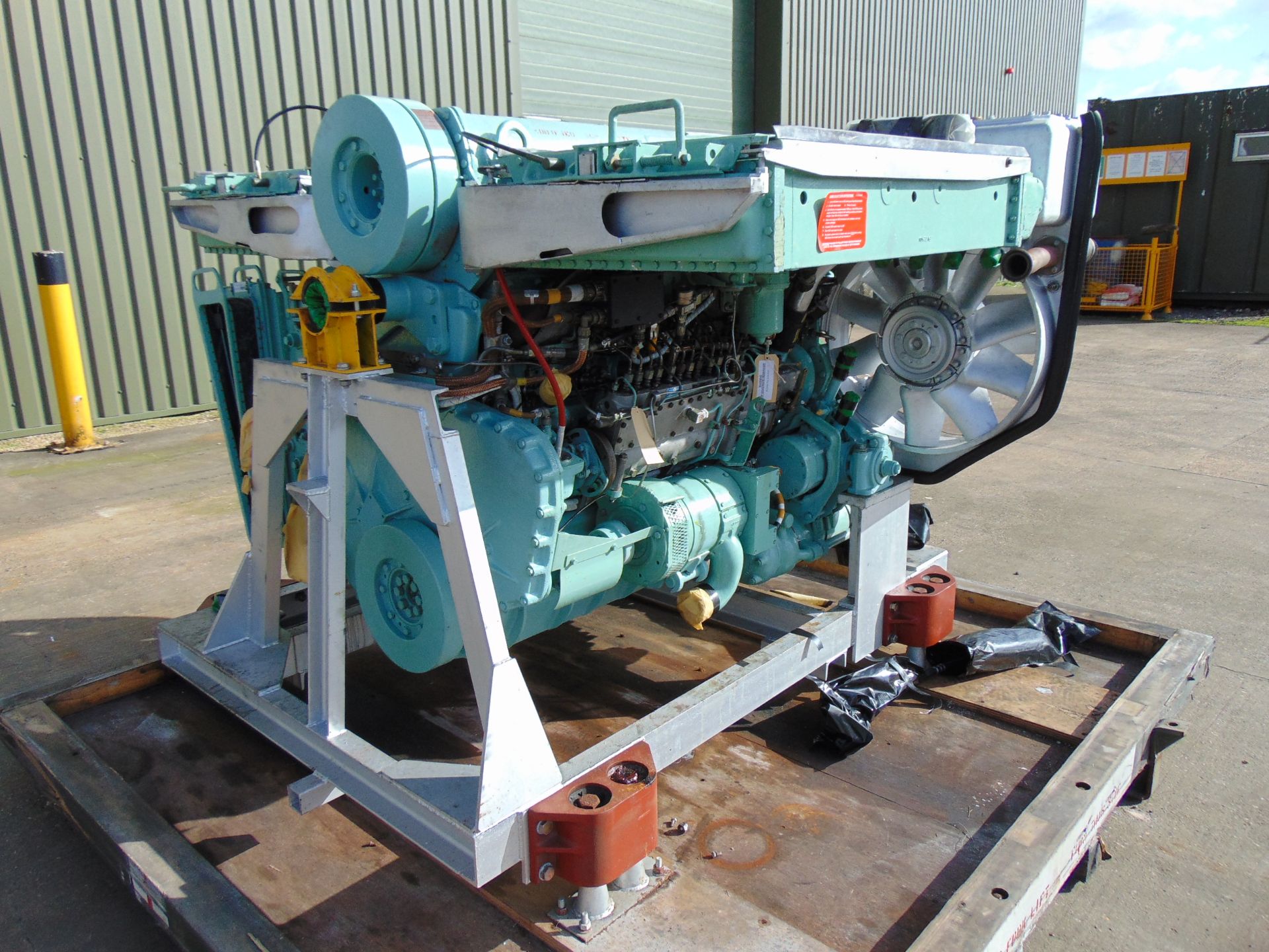 Cheiftain MBT Leyland L60 MK4 19L Vertical Six Cylinder Opposed Piston Diesel Engine Power Pack