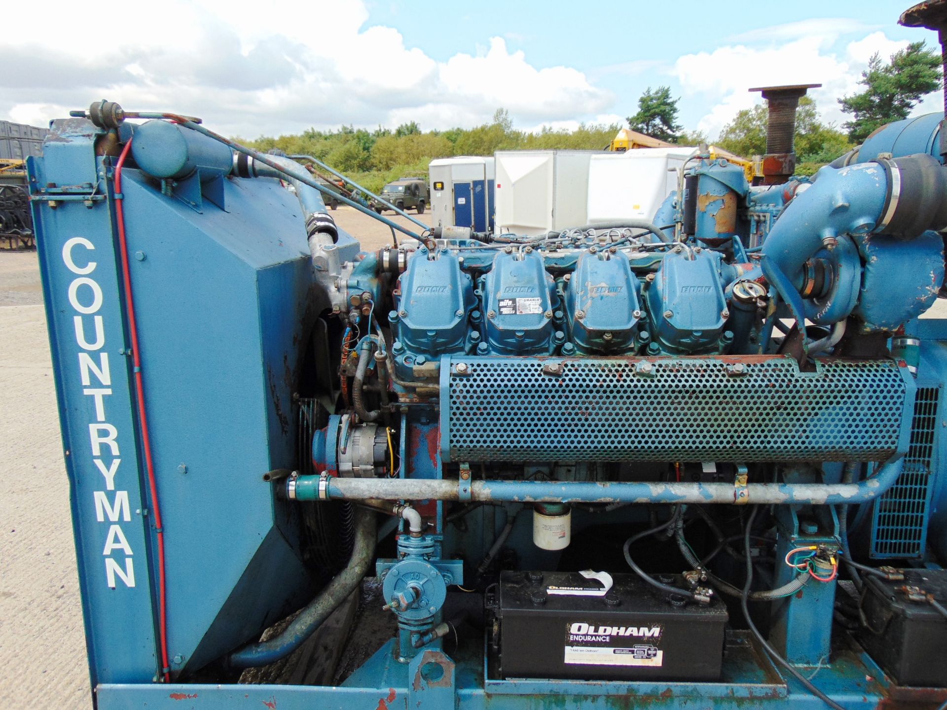 Countryman 325KVA 3 Phase FIAT V8 Twin Turbo Diesel Stamford Generator - Image 7 of 20