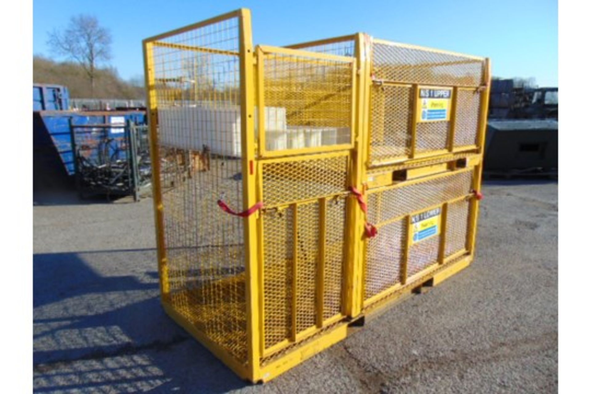 Drop Side Cage Pallet / Triple Stillage Assy - Image 2 of 10