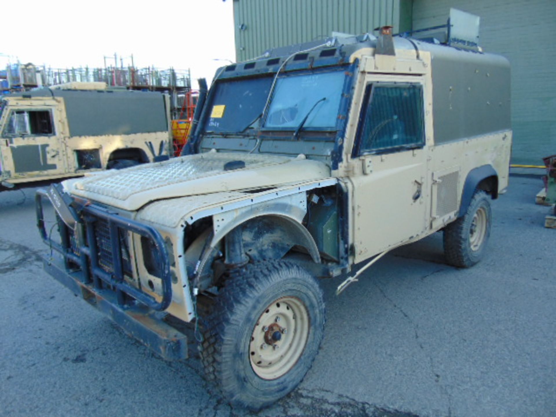 Very Rare Direct from Service Unmanned Landrover 110 300TDi Panama Snatch-2A - Image 3 of 14