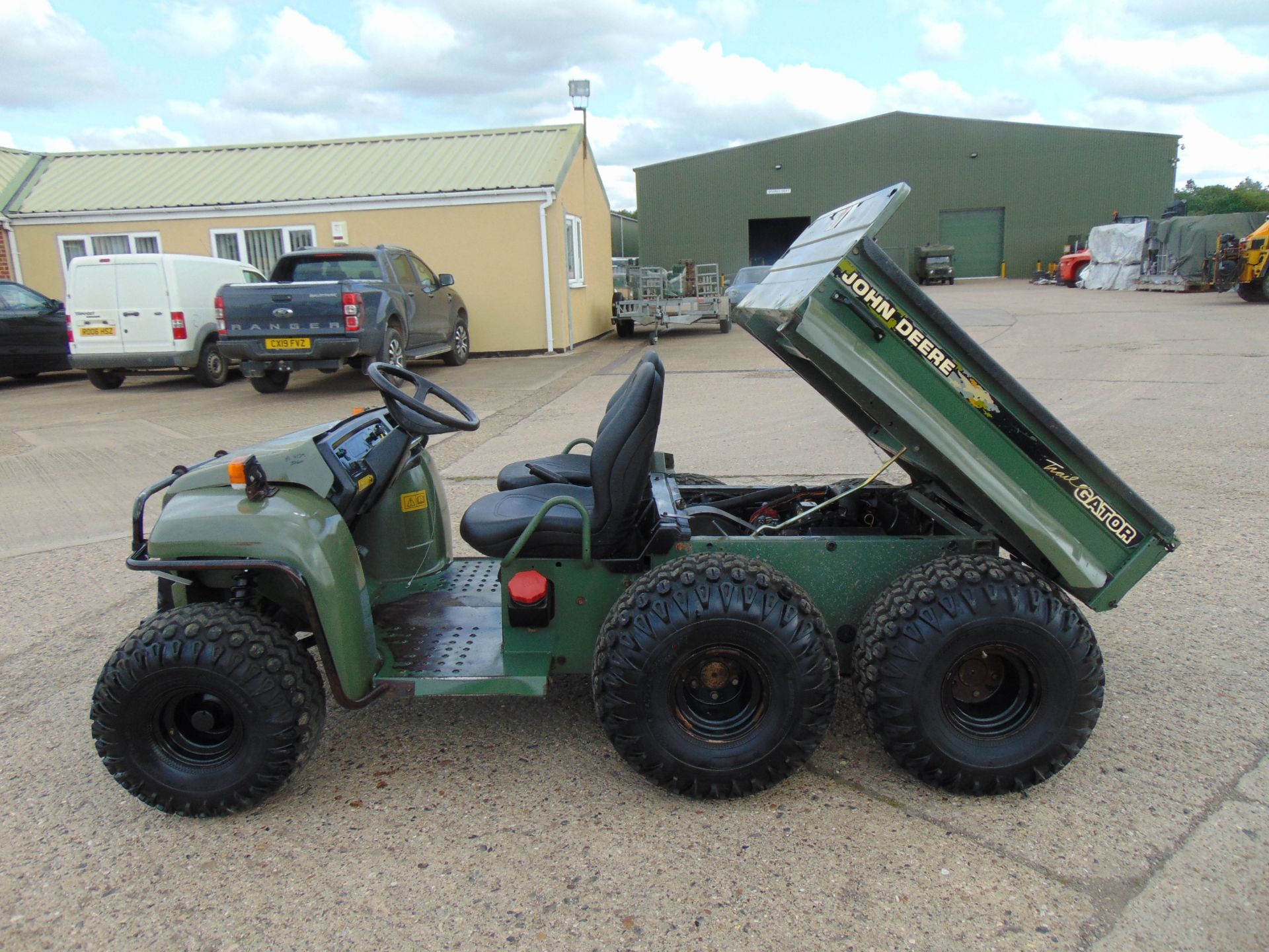 John Deere Trail Gator 6x4 Utility ATV C/W Tipping Rear Body - Image 9 of 24