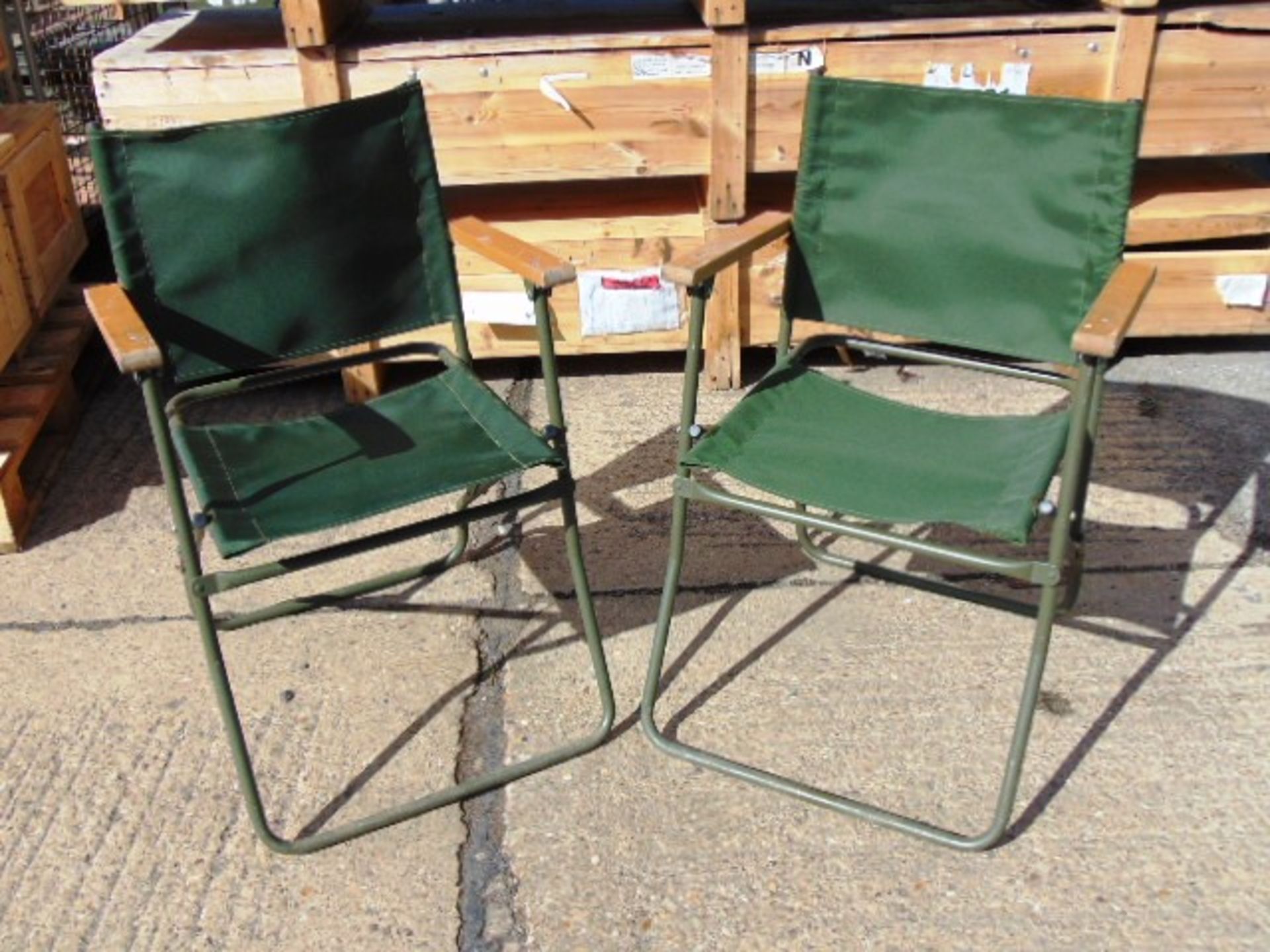 2 x Land Rover Camping Chairs