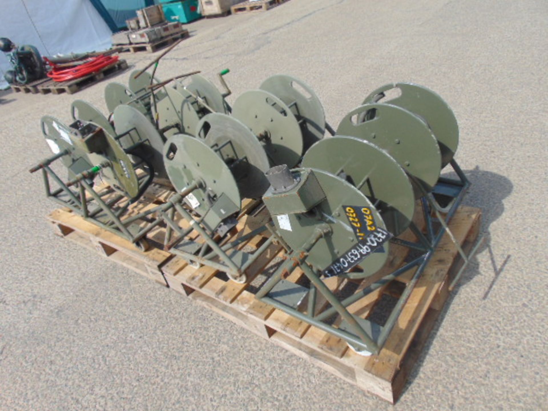 4 x Heavy Duty Double Cable Reels