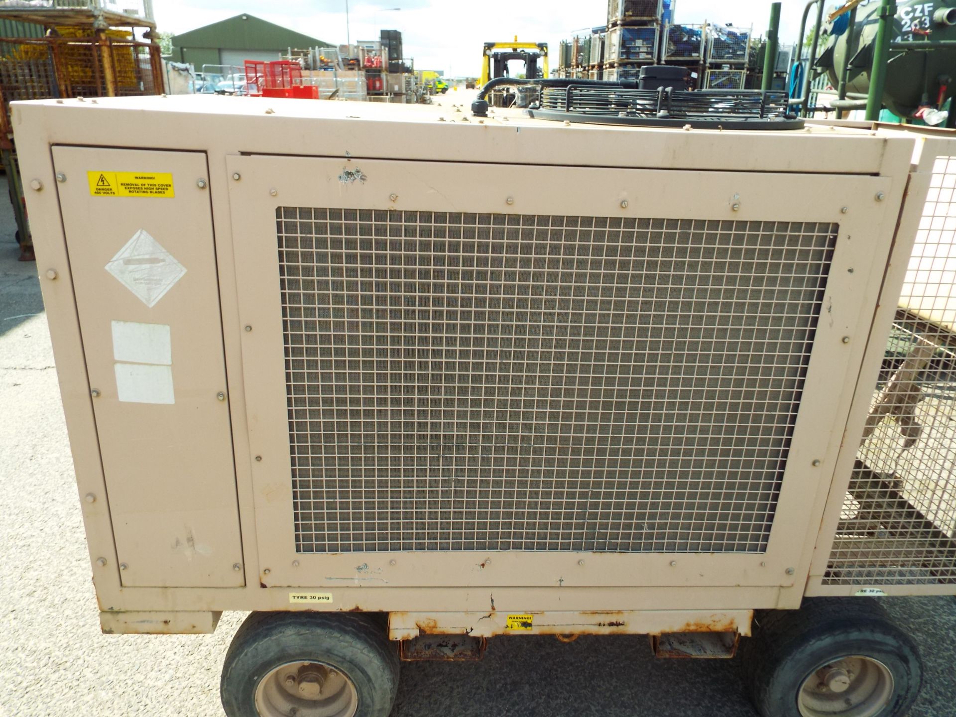 Trailer Mounted CMCA C120-S Ruggedised Air Conditioning Unit - Image 3 of 13