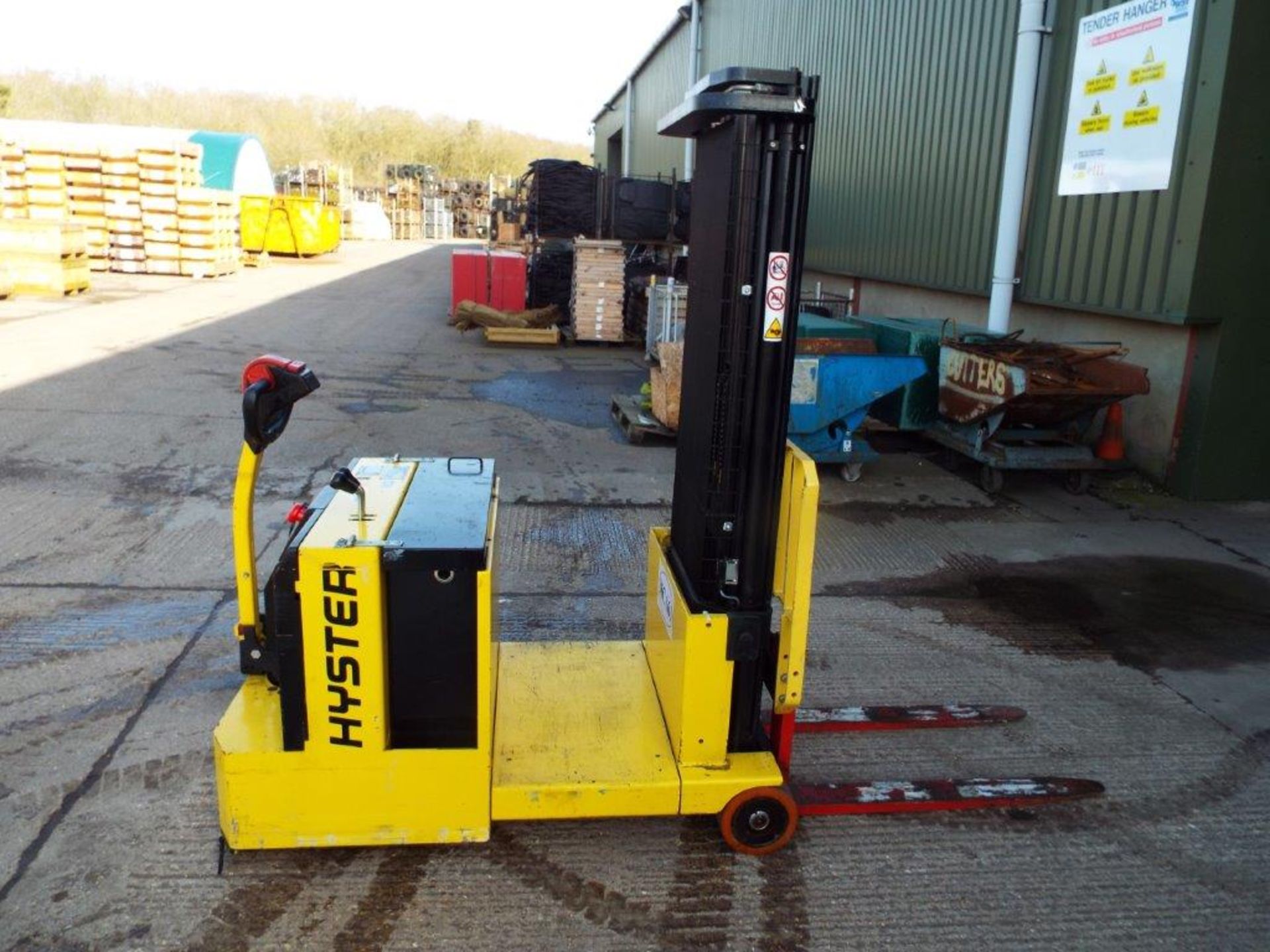 Hyster S1.2C Electric Counterbalanced Pedestrian Stacker - ONLY 24.6 hours! - Image 9 of 25