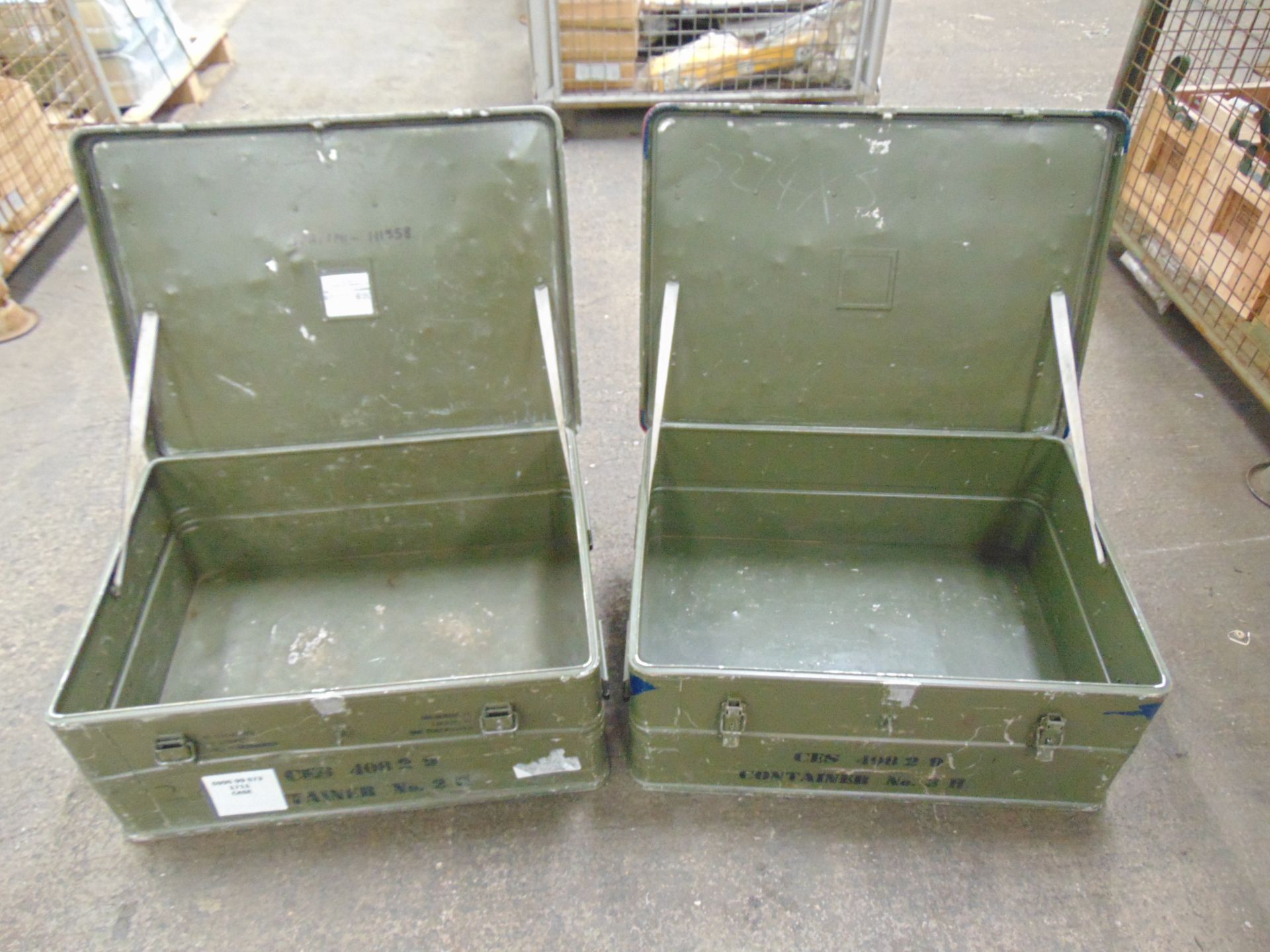 2 x Heavy Duty Zarges Aluminium Cases - Image 2 of 10