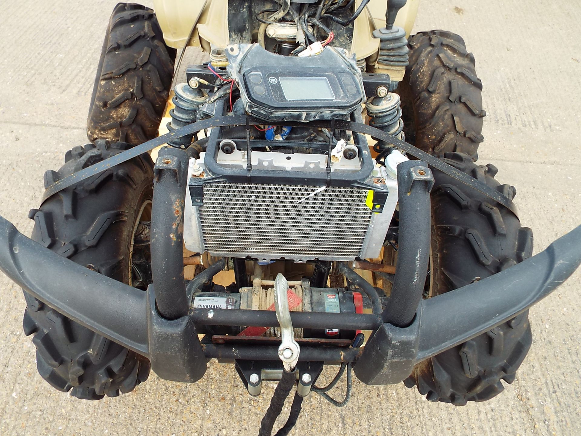 Military Specification Yamaha Grizzly 450 4 x 4 ATV Quad Bike with Winch - Bild 13 aus 19