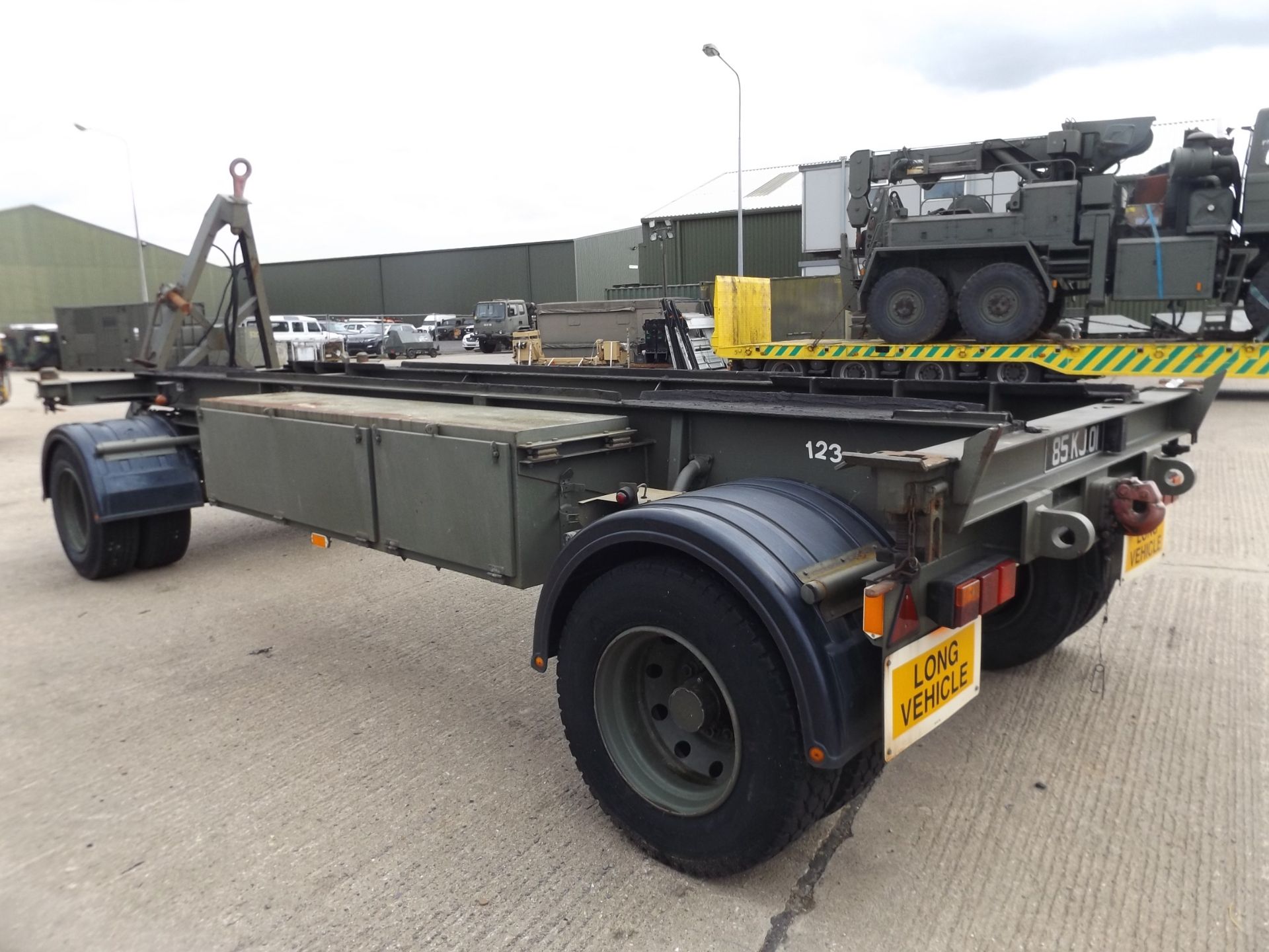 King DB 2 Axle 15 Tonne Skeletal drops/skip/container Trailer - Image 4 of 12