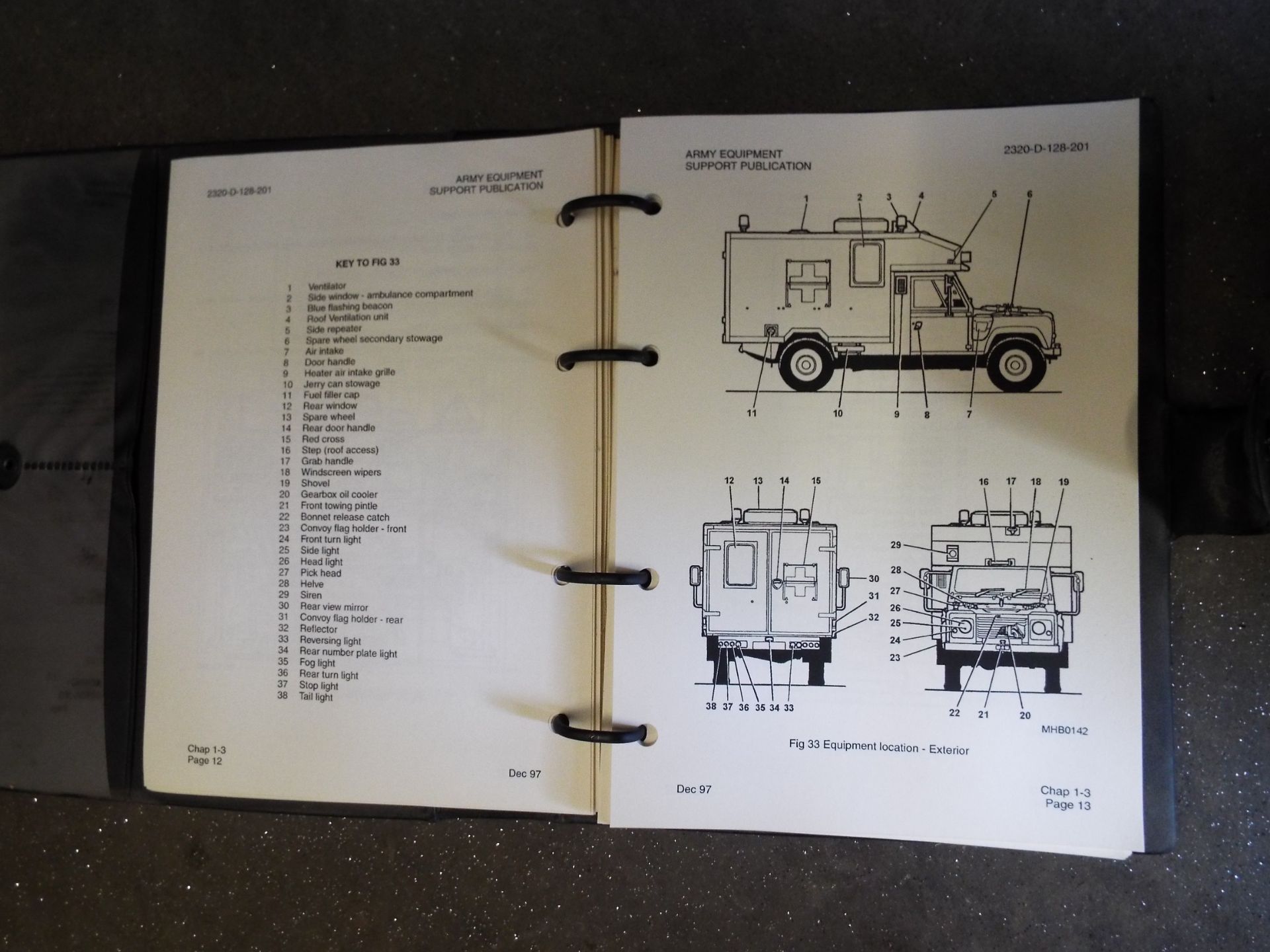 Extremely Rare Military Land Rover WOLF Operating Manual - Image 6 of 10