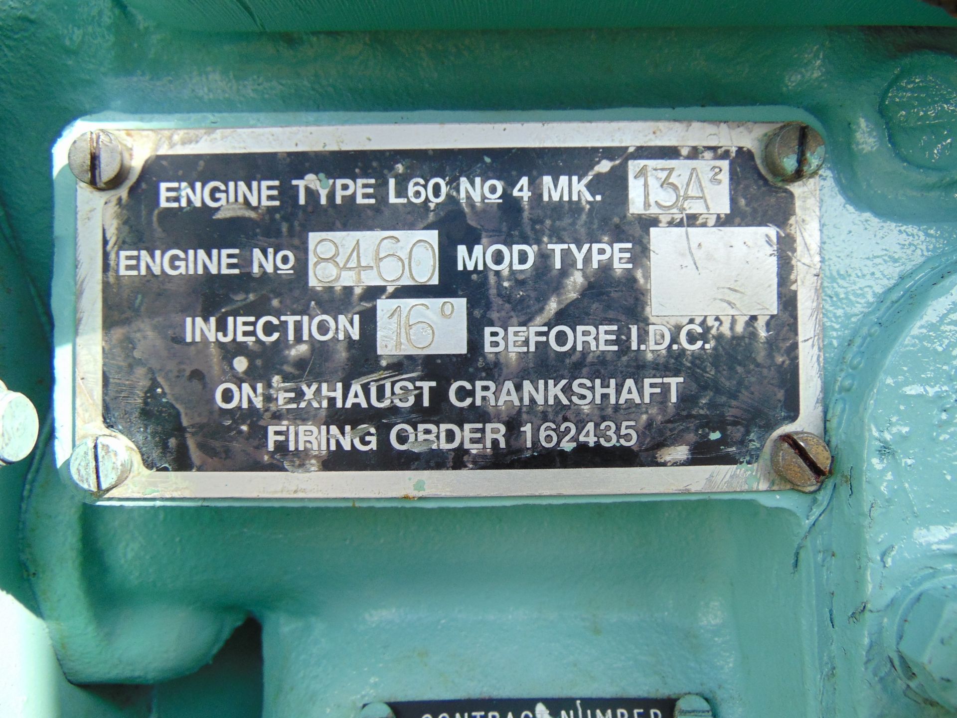 Cheiftain MBT Leyland L60 MK4 19L Vertical Six Cylinder Opposed Piston Diesel Engine Power Pack - Image 22 of 34