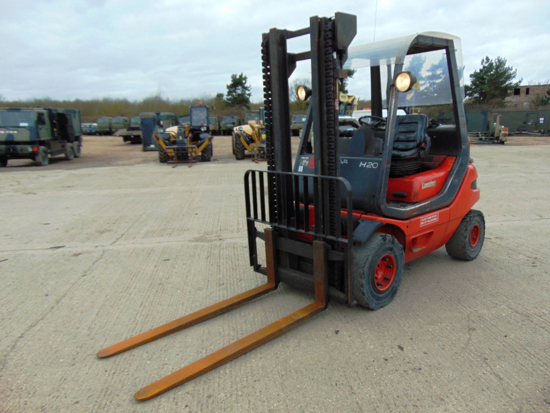 Linde H20D Counter Balance Diesel Forklift